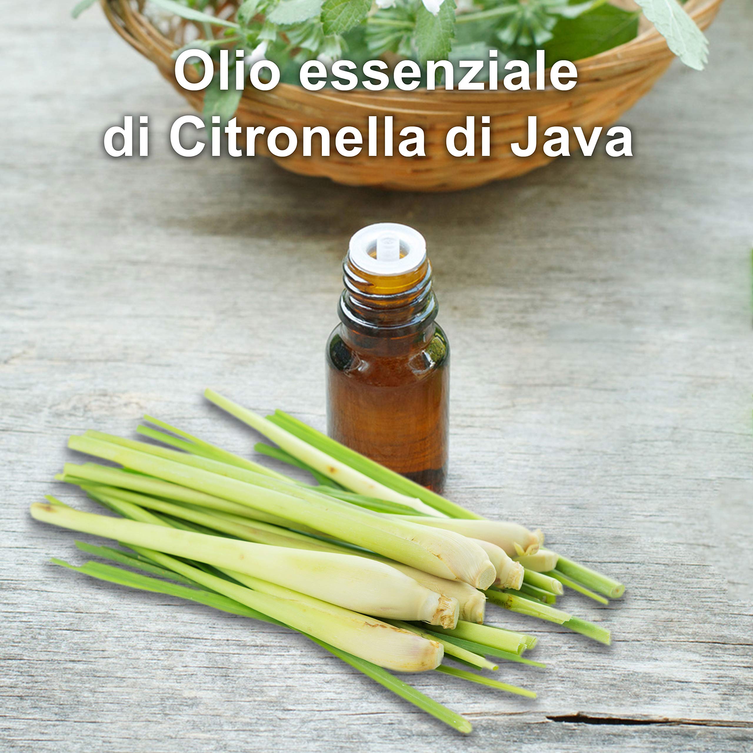Olio Essenziale Di Citronella Giava 10ml – Puro Al 100%, Made In Italy, Per Aromaterapia E Uso Orale - 3