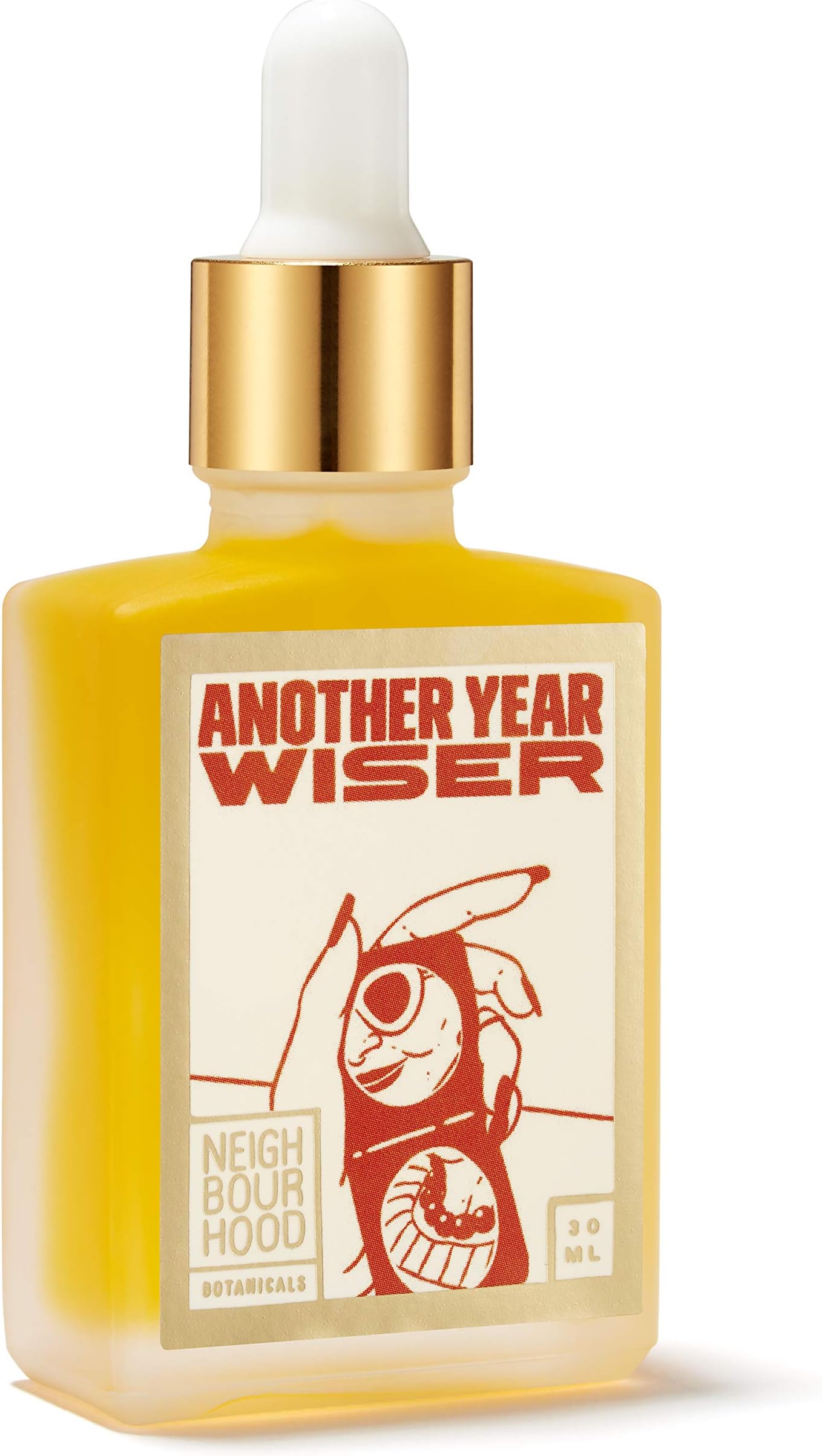 Neighbourhood Botanicals - Another Year Wiser Ant-Aging Facial Oil, Vegan and Cruelty-Free, 100% Natural Skincare for Dry Skin from London 30ml