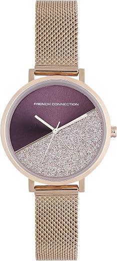 French Connection Analog Women's Watch (Dial Colored Strap)