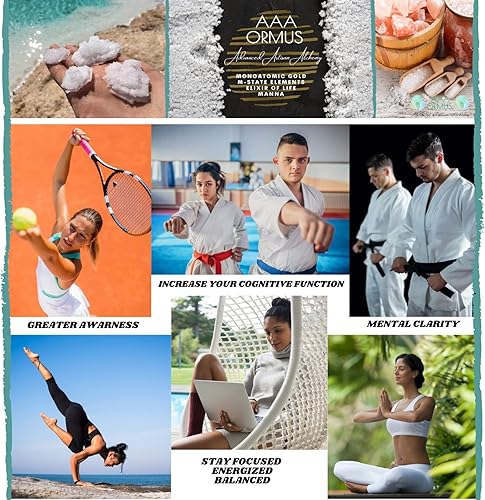 Miniatura 4 de ORMUS - Polvo Blanco - Oro Monatómico - Oro Monoatómico - The Philosophers Stone - 0.53 oz - AAA Ormus