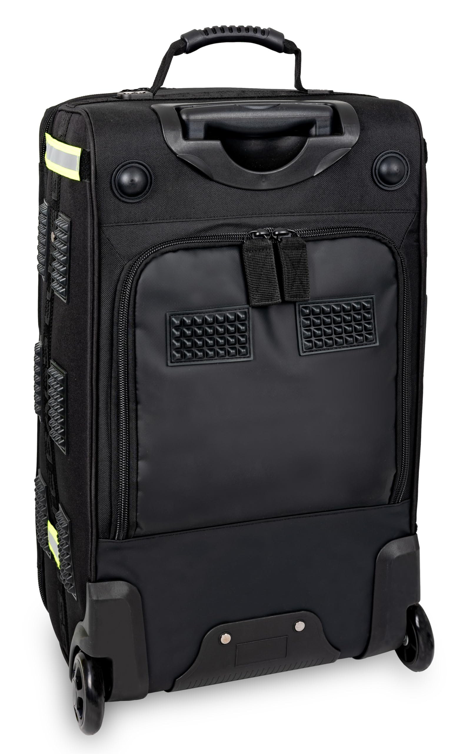 ELITE BAGS - EMERAIR Trolley Maletín de emergencia | Sistema de trolley | Gran volumen | Alivia | Incluye bolsillos modulares, Negro , Maletín de emergencia