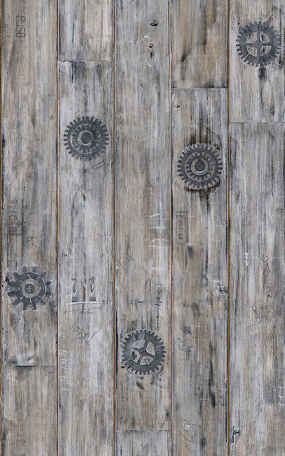 D-C-Fix Rustic Paternoster Wood Sticky Back Furniture Wrap (L)200Cm (W)45Cm from B&Q