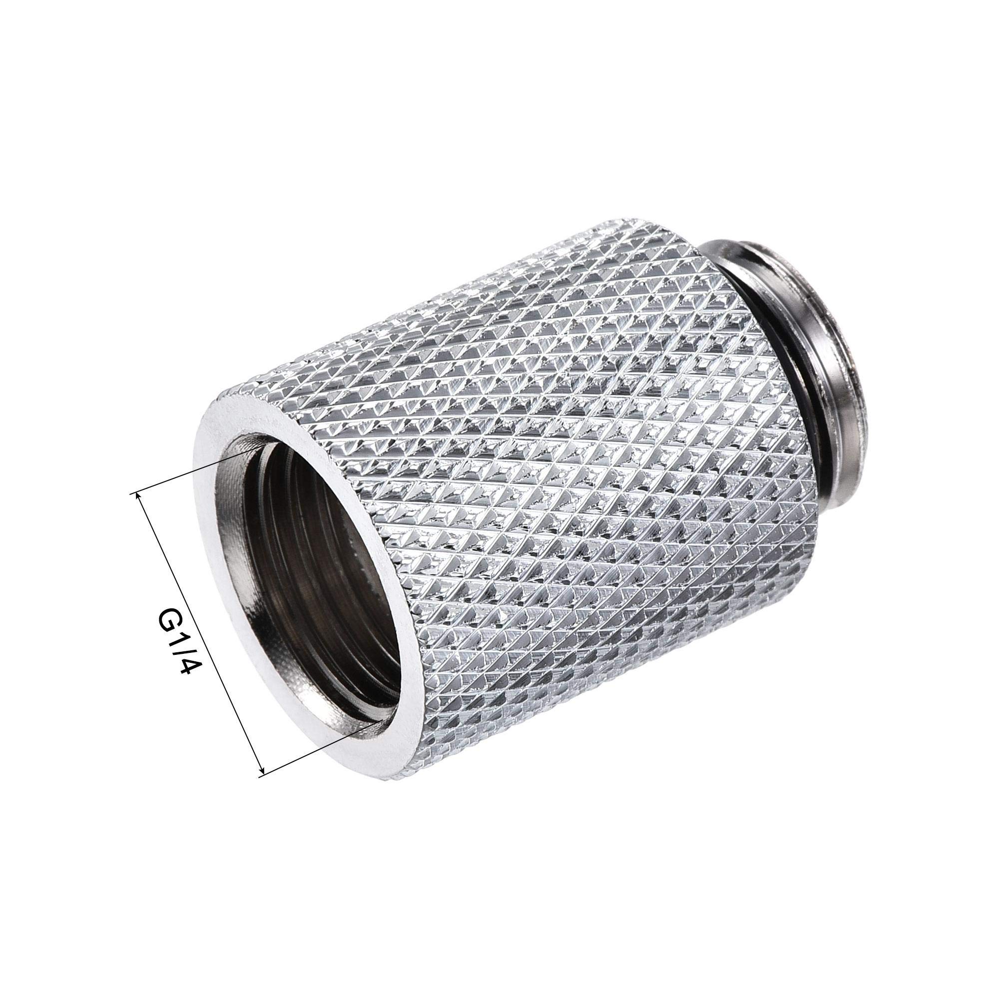 Uxcell Male To FeMale Extender Fitting Brass G1/4 X 40mm For Water Cooling System Pack Of 1 - View #8