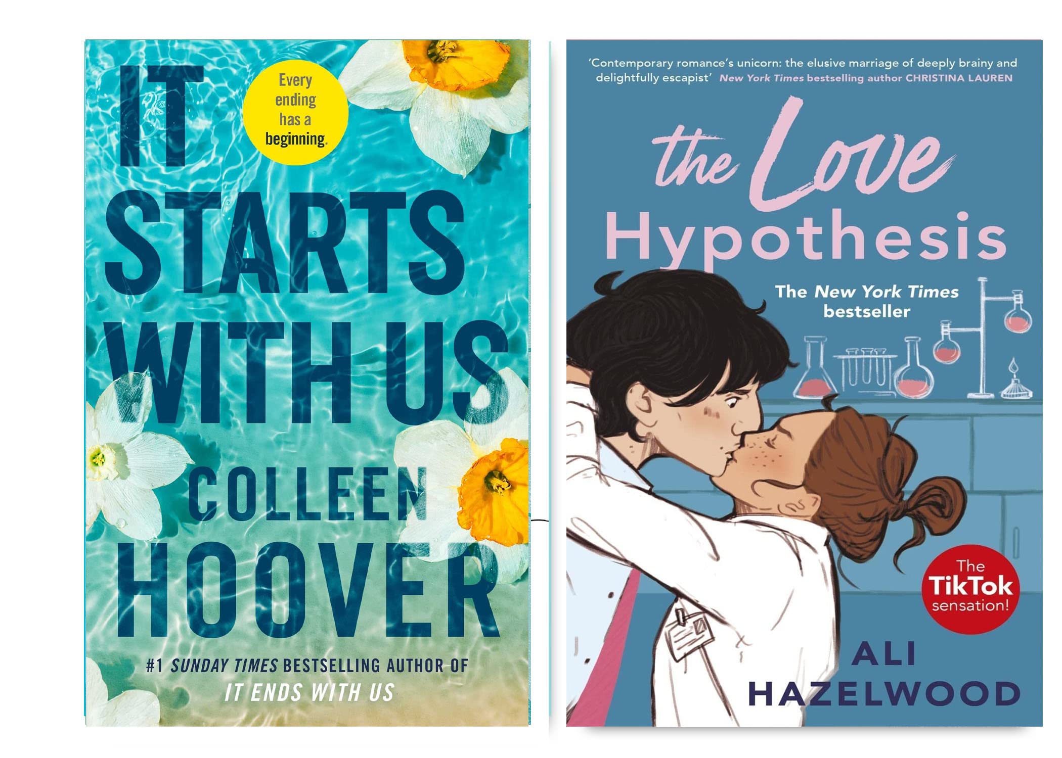 Buy It Starts With Us + The Love Hypothesis (Romance Theme Bookmark  Included) Book Online at Low Prices in India | It Starts With Us + The Love  Hypothesis (Romance Theme Bookmark