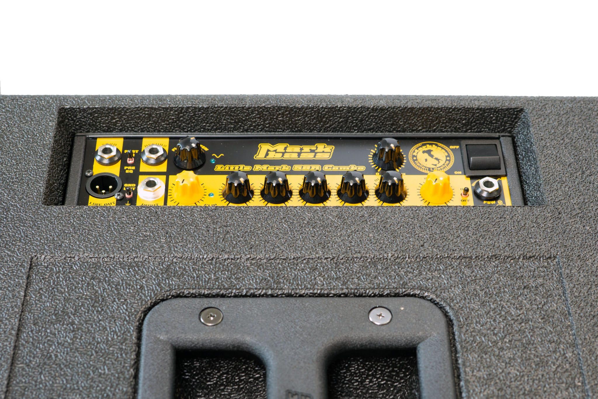 Markbass MB58R CMD 102 PURO: Amplificatore per Chitarra e Contrabbasso, Nero, 500W, 2x10" Custom Speaker + Hi-Fi Tweeter, Solido, Elettrico con Cavo