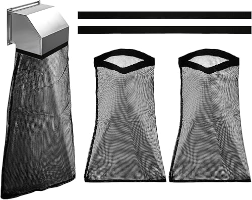 2 bolsas de pelusa para secadora, recogedor de bolsas de pelusa para secadora con 2 trampas adhesivas mágicas para secadora al aire libre, disponible en Yaxa Colombia