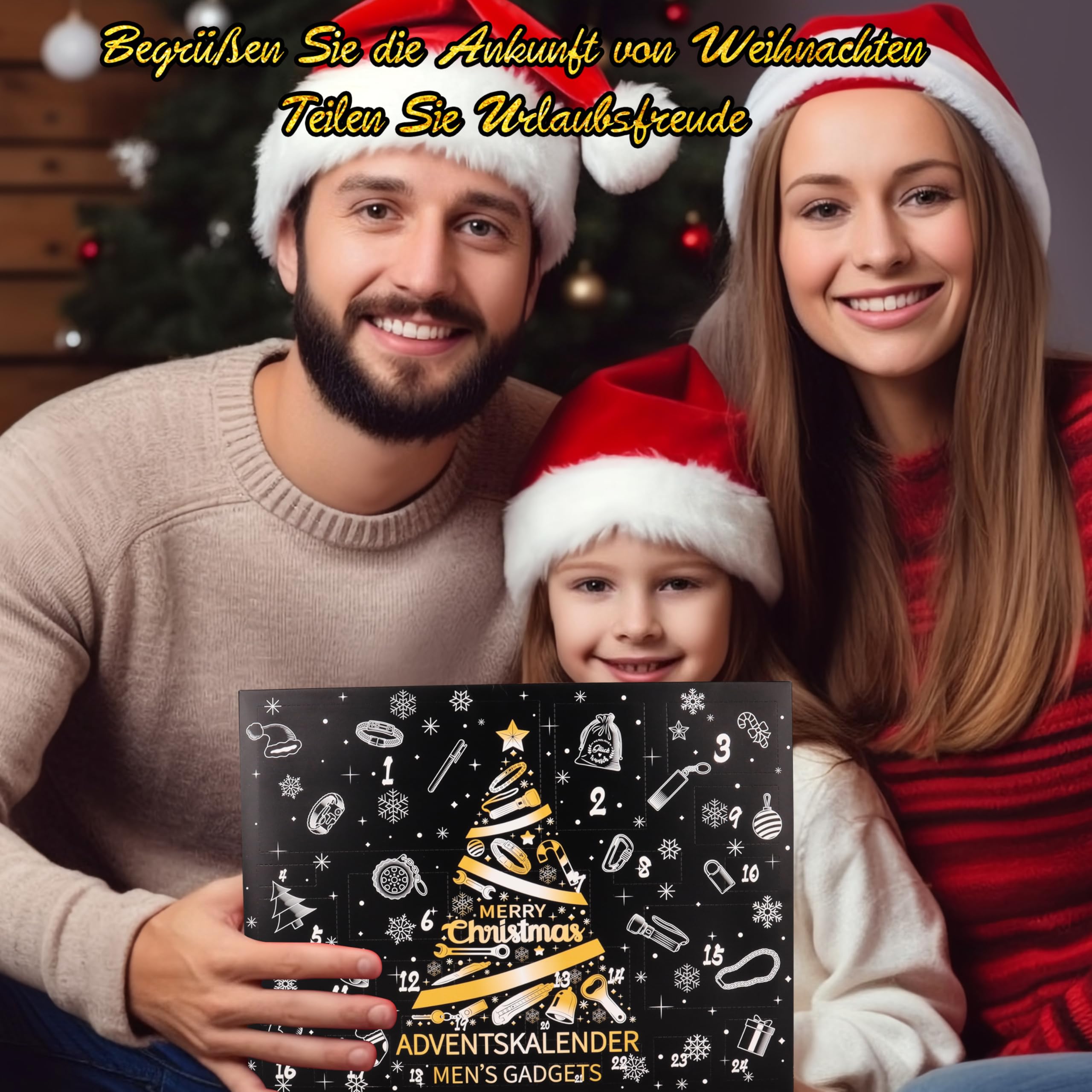 Jeasona Werkzeug Adventskalender 2026 für Männer Erwachsene Herren | Adventskalender Ideen Weihnachtskalender Gadgets für Jugendliche Teenager Jungs