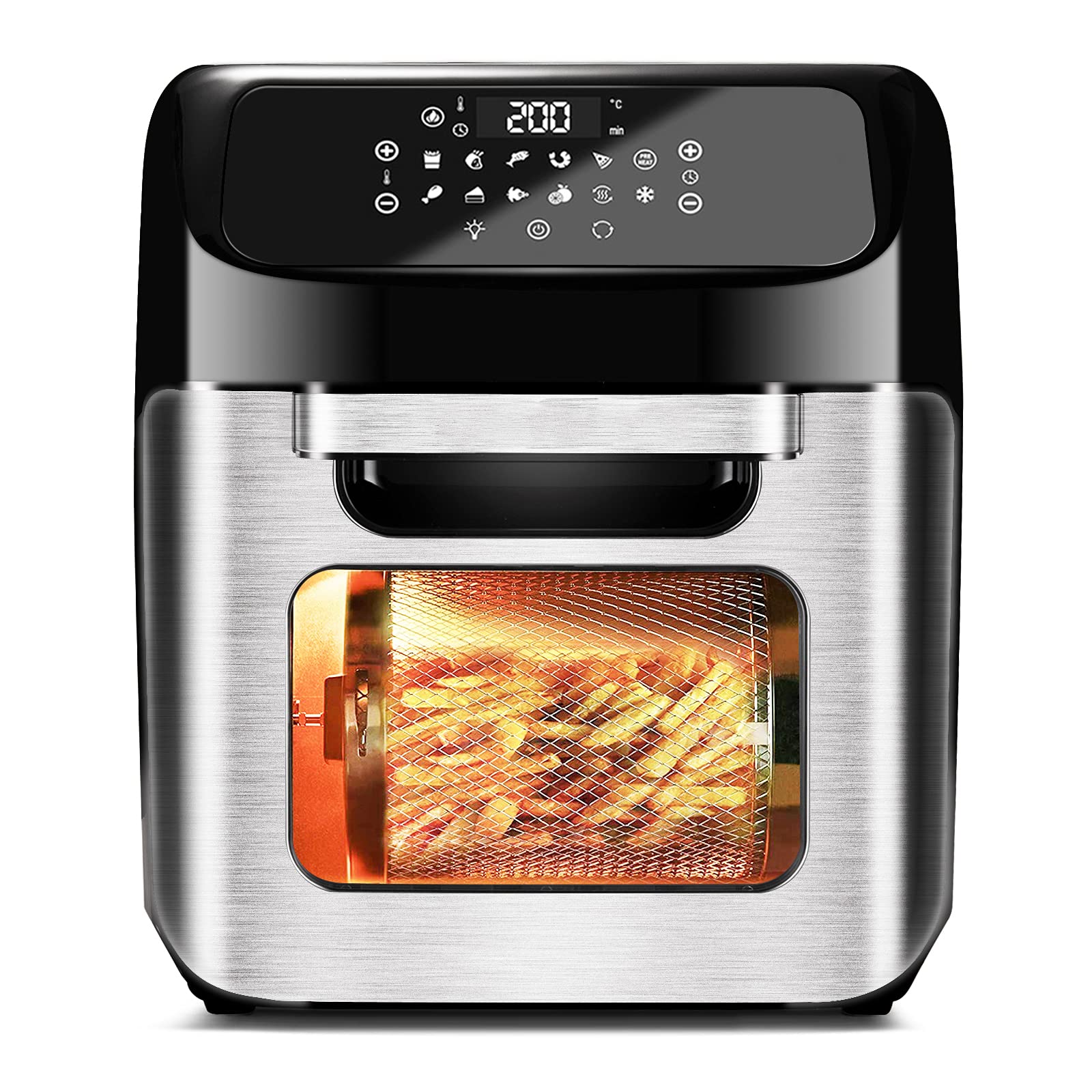 Buy Air Fryer,12L Convection Oven,12 in 1 Stainless Steel Toaster Oven