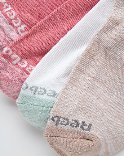 Miniatura 5 de Reebok Calcetines deportivos para mujer, calcetines acolchados de corte bajo (6 unidades)
