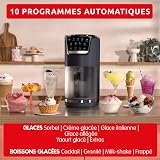 Moulinex Dolci, Ice maker, 10programs, Automatic cleaning, 1-Step Perfector Technology, MJ6038F0 - 2