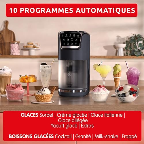 Moulinex Dolci, Ice maker, 10programs, Automatic cleaning, 1-Step Perfector Technology, MJ6038F0 - 2