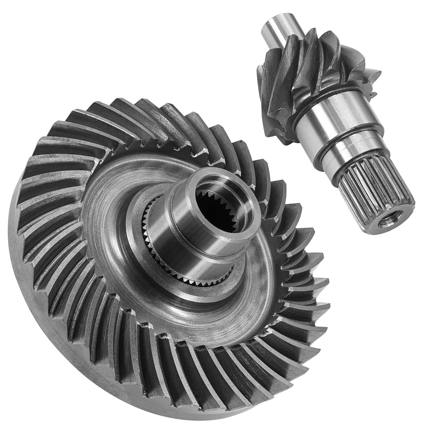 Caltric Rear Differential Gear & Pinion Compatible with Can Am Commander 1000 2014-2015 Max 1000R 2018-2019 / Commander 1000R 2018-2019/705502109