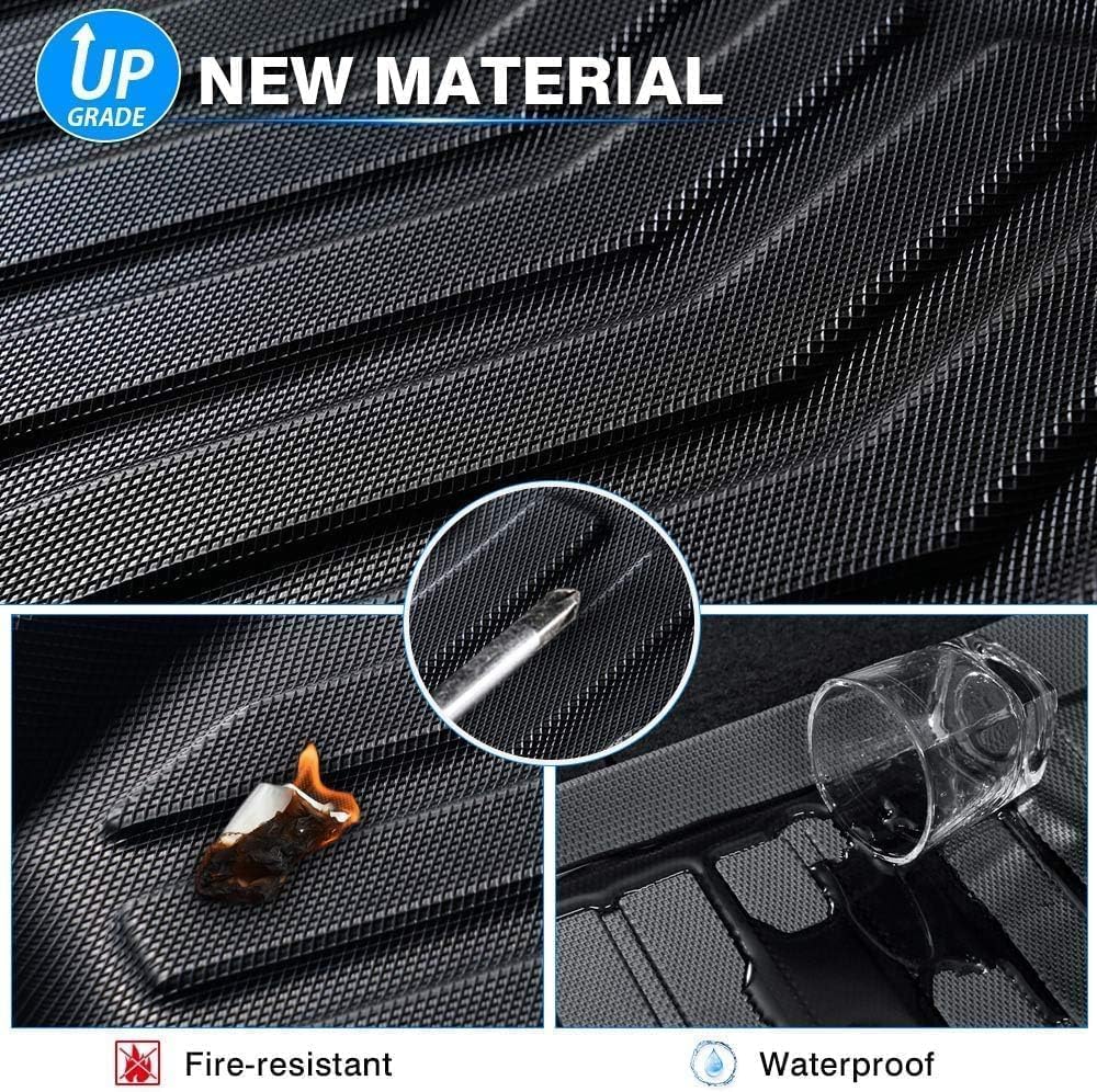 All Weather Rubber Car Floor Mats Compatible with 2013-2017 Honda Accord Fit for Honda Accord Floor Mat Full — view 5