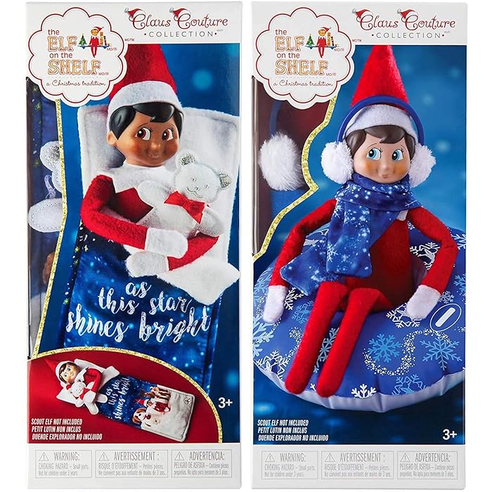 Buy The Elf on the Shelf Claus Couture Sleepover 2Pack Scout Elf