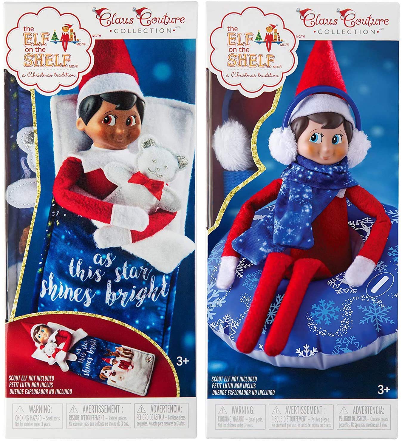 Buy The Elf on the Shelf Claus Couture Sleepover 2Pack Scout Elf