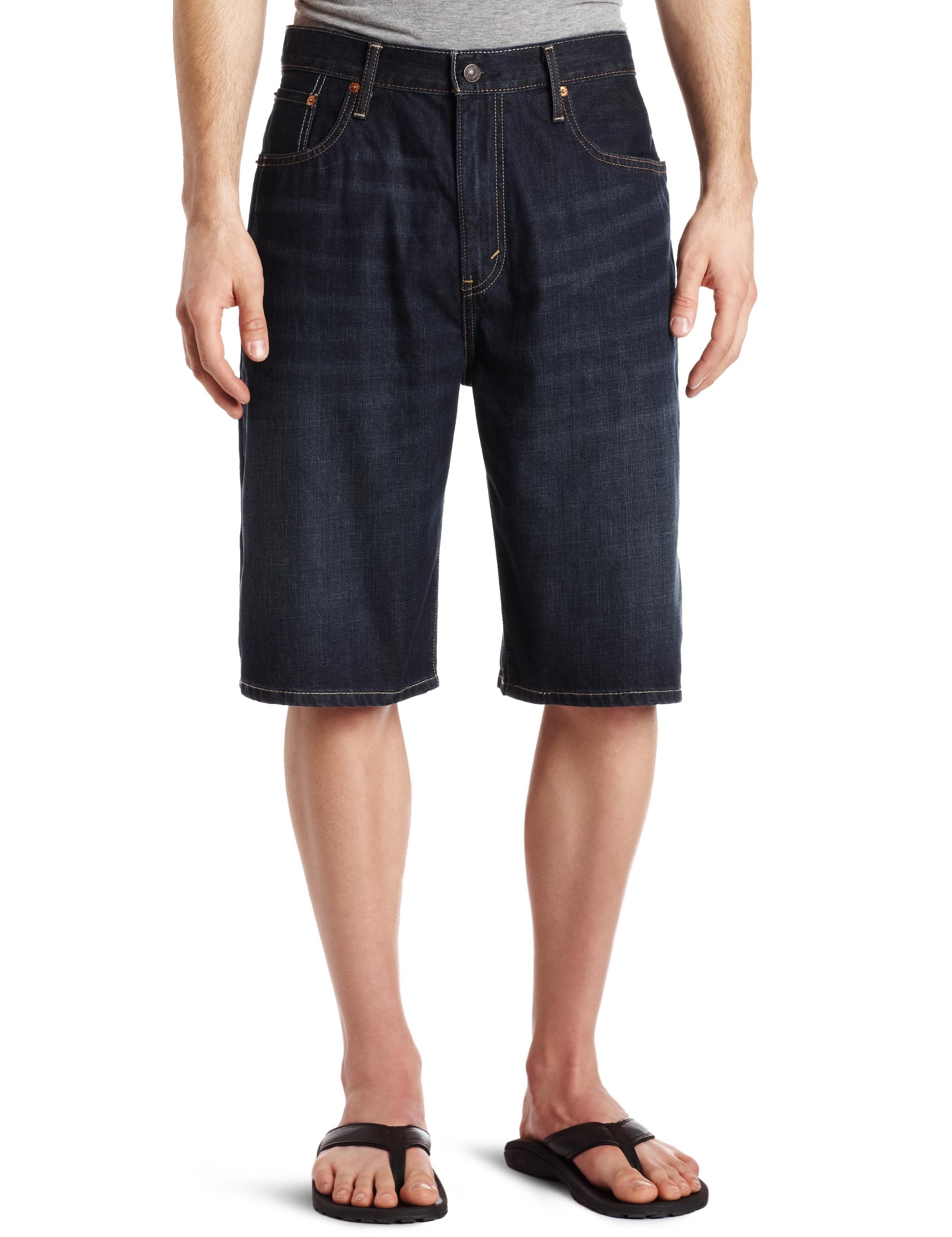 Levi's Men's 569 Loose Straight-Denim Shorts