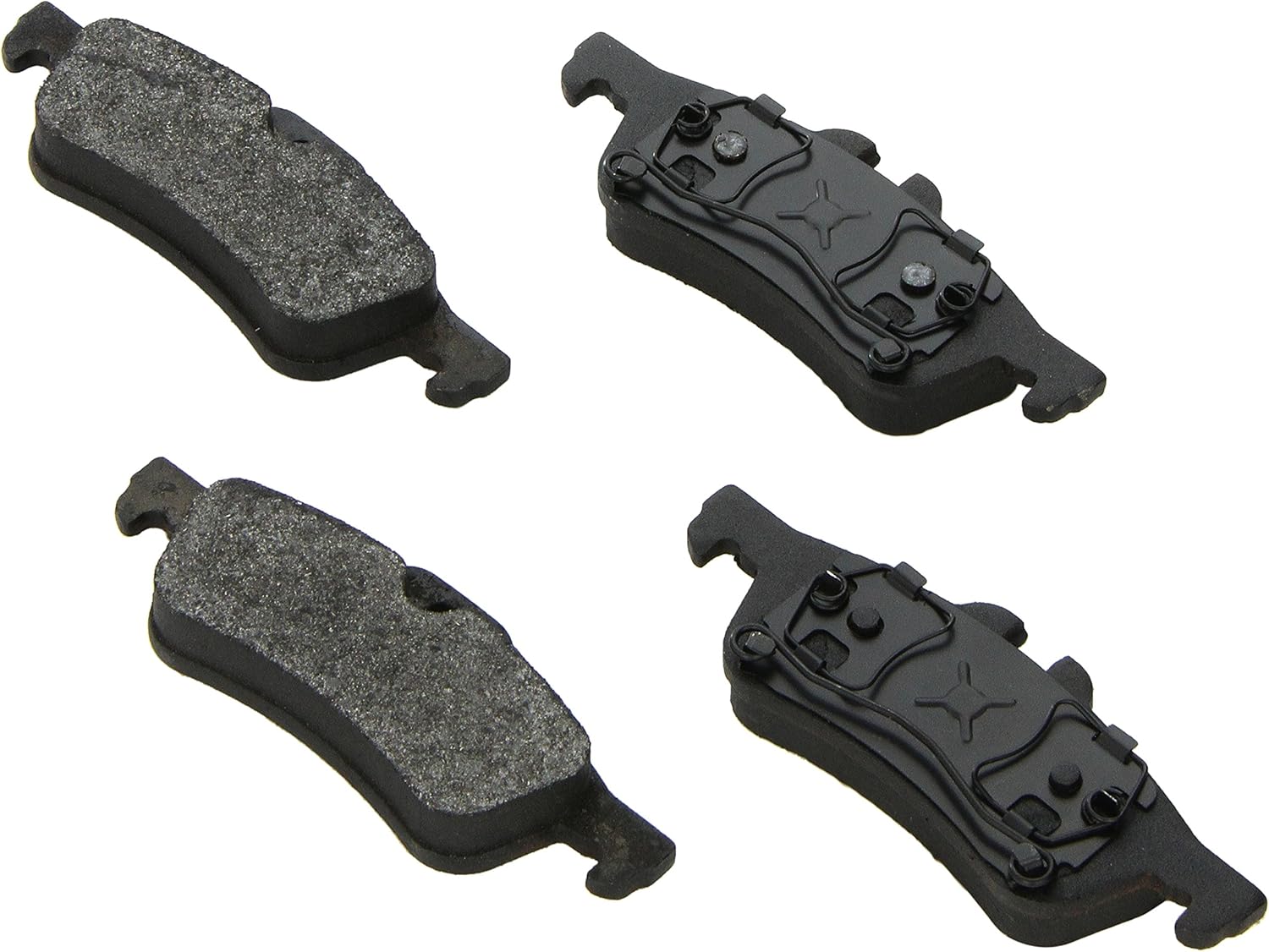 Centric 102.10600 C Tek Semi Metallic Brake Pads with Shims