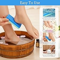 Vista 6 de 9 unidades de piedra pómez de doble cara para pies, lima de pedicura para pies, piel dura, removedor de callos exfoliante, profesional para pies