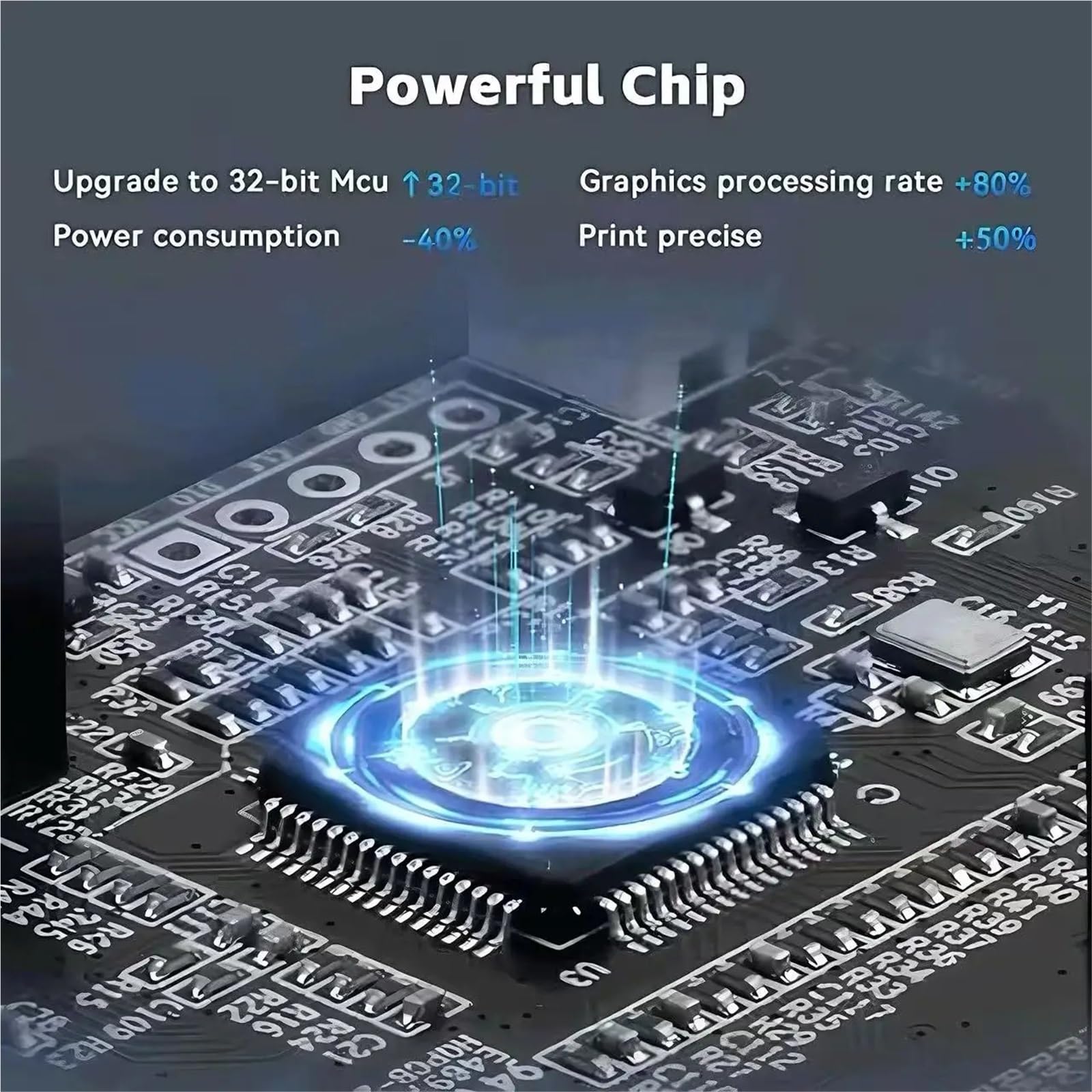 Kompatibel mit Creality Ender 3 V3 SE 3D-Drucker Silent 32-Bit-Mainboard