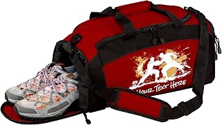 Personalized Martial Arts Duffel Bag – Custom Name Gym Bag for Karate, Taekwondo, Jiu Jitsu & MMA – Youth & Adult Training Gear Bag