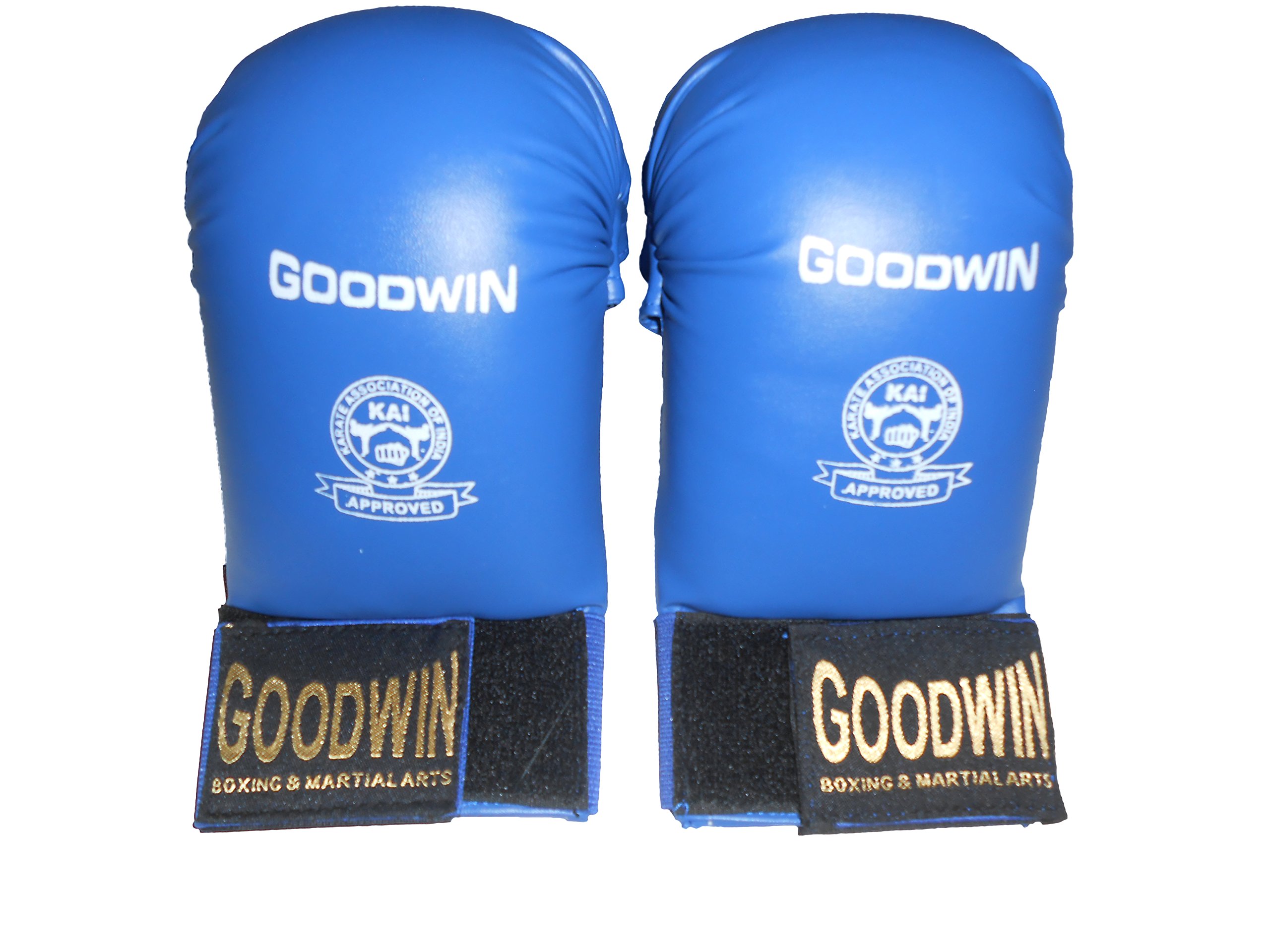 Kai Approved Goodwin Karate Hand Gloves Blue-Size-Free (Blue)-picture-29