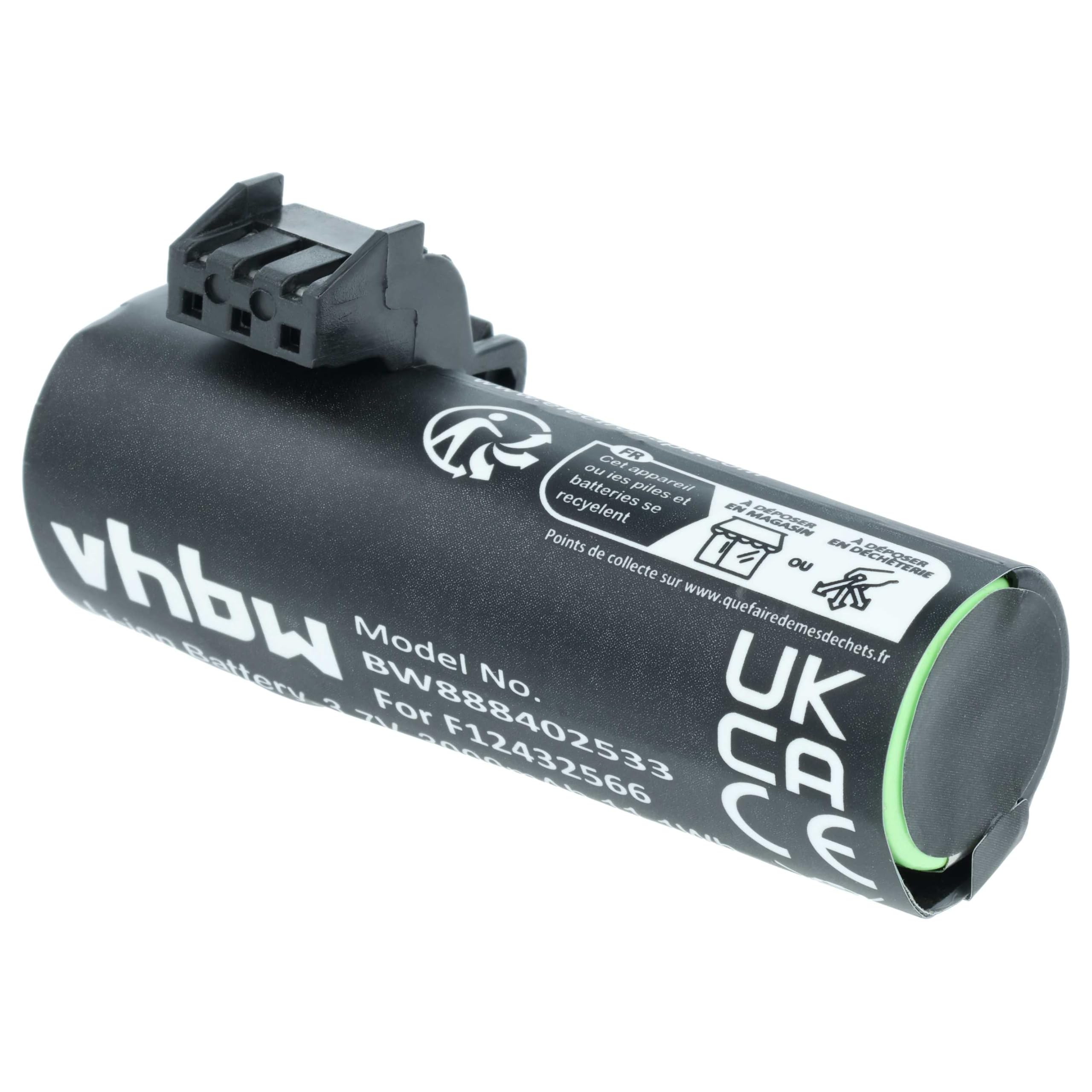 vhbw 5X Akku kompatibel mit Ingenico Move 5000F | 5000s, 5000 Barcodescanner POS (3000 mAh, 3,7 V, Li-Ion)
