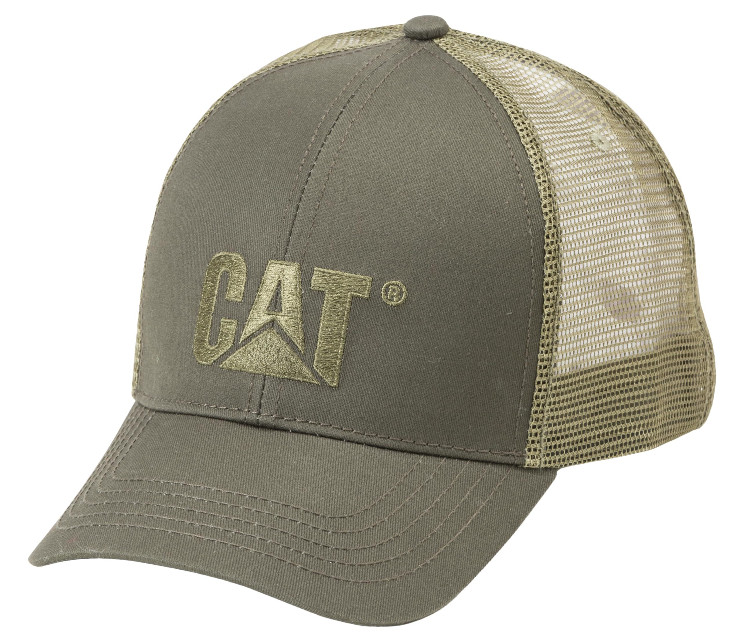 Caterpillar Raised Logo Men's Cap Men's Trainers, Size One Size In Olive