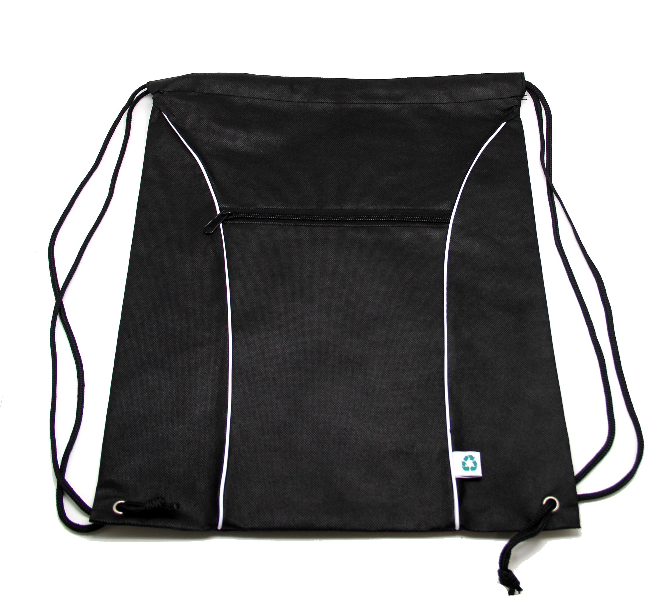 Ensign Peak Lightweight Drawstring Bag, Black