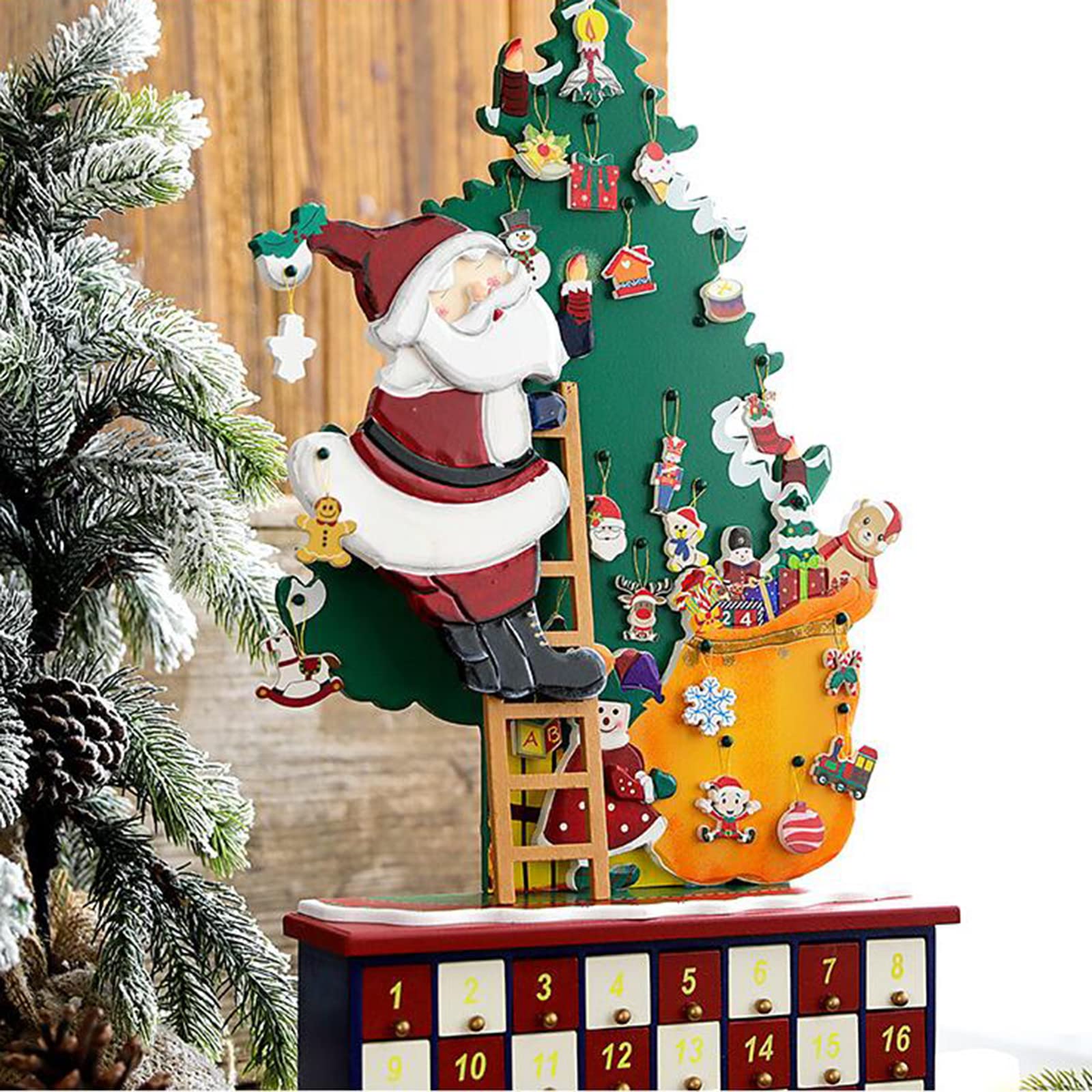 Eunhdet Calendario De Adviento De Navidad 2025, Calendario De Cuenta Regresiva De Navidad De 24 Días De Bricolaje, No Pegajoso, Con Diferentes Texturas, Kit De Slime Esponjoso Con Regalos Sorpresa, Calendarios