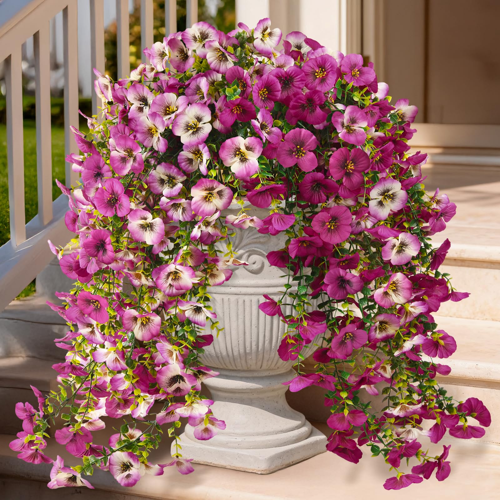 ZFProcess gradient pink pansies
