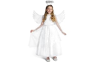 Spooktacular Creations Girls Starlight Angel Costume
