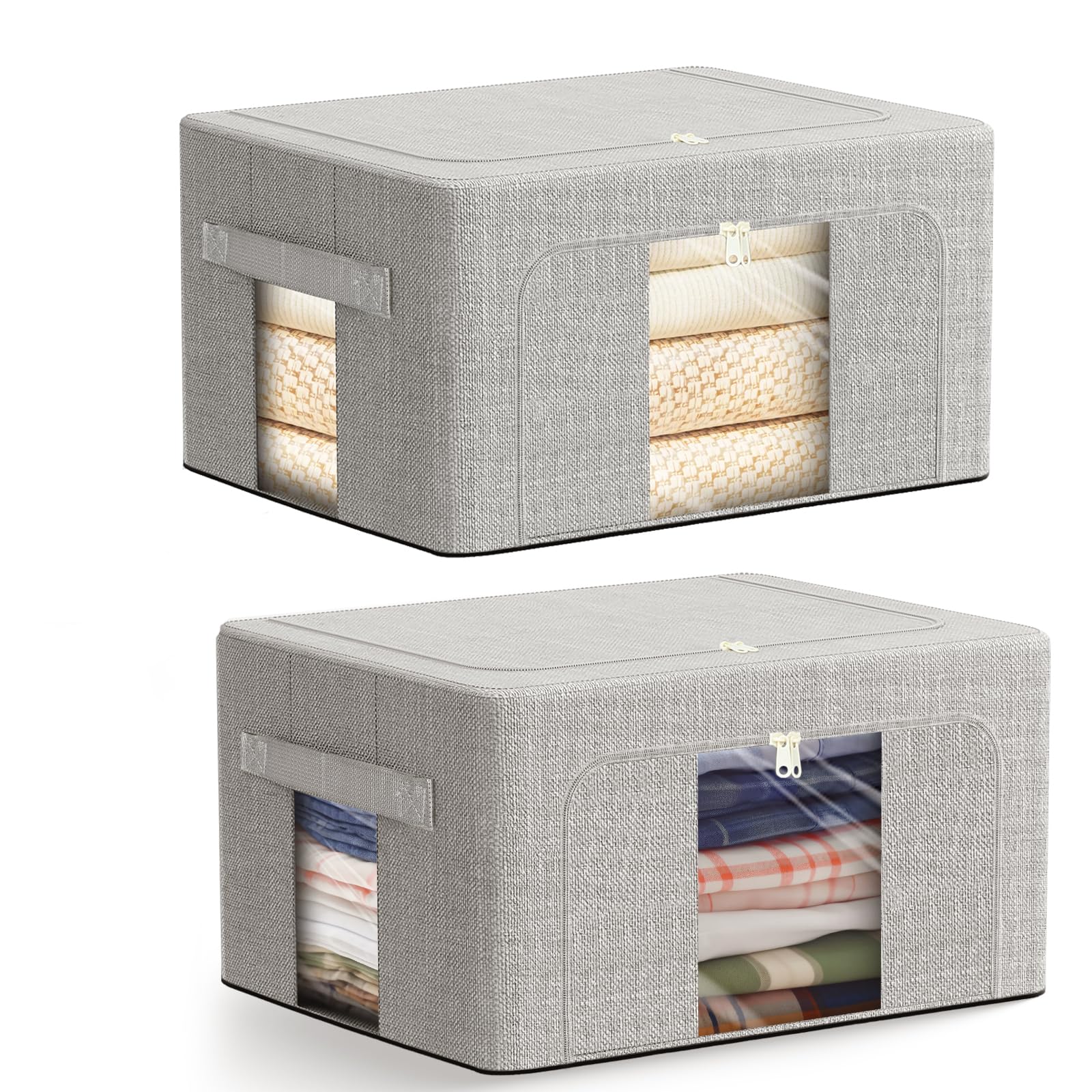 aior lot 2 sacs rangement pliable 24l – Image 1
