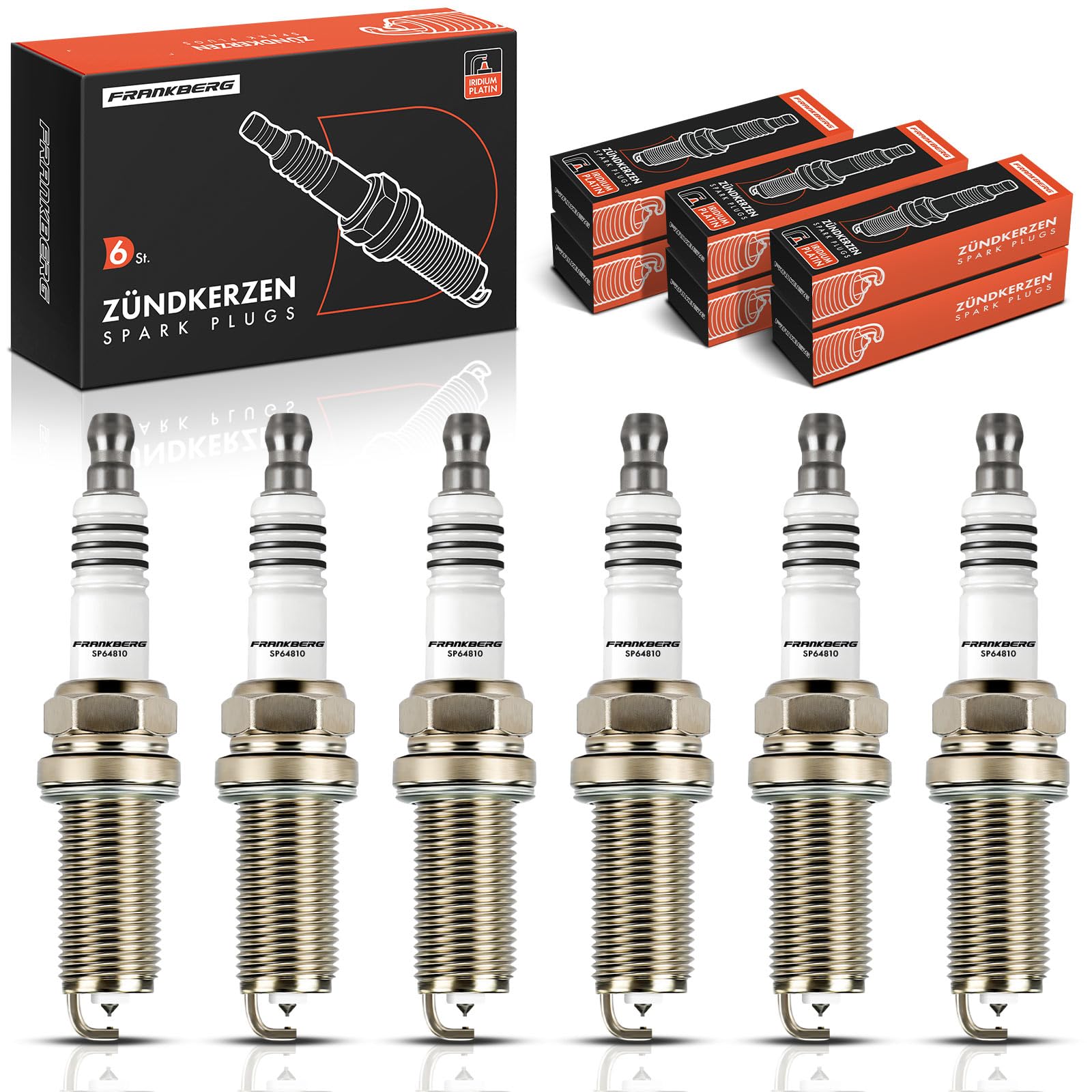 Frankberg 6x Bougies d'allumage ILFR6B