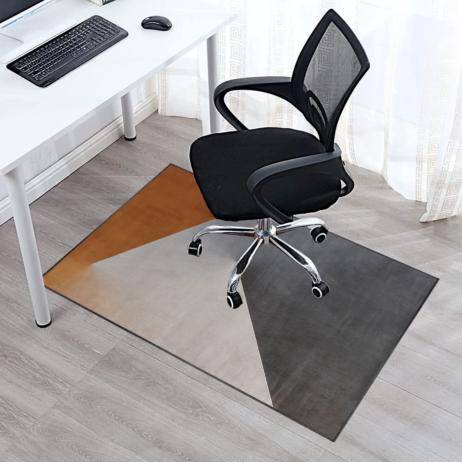 Tapis Protection Sol Chaise Bureau Gaming Antidérapant 120x160cm - Tapis Pour Sols Durs Et Parquet