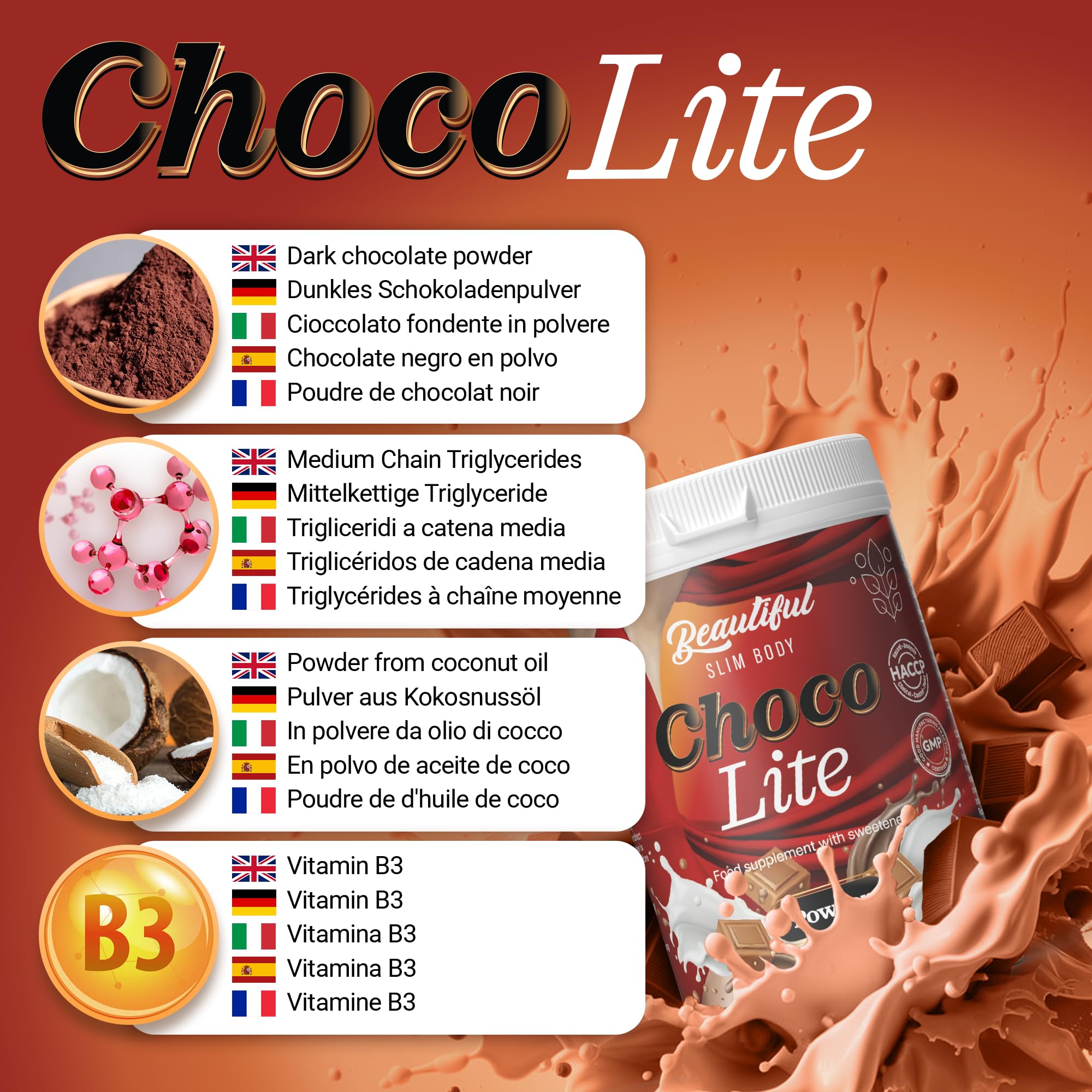 Choco Lite 120 gram