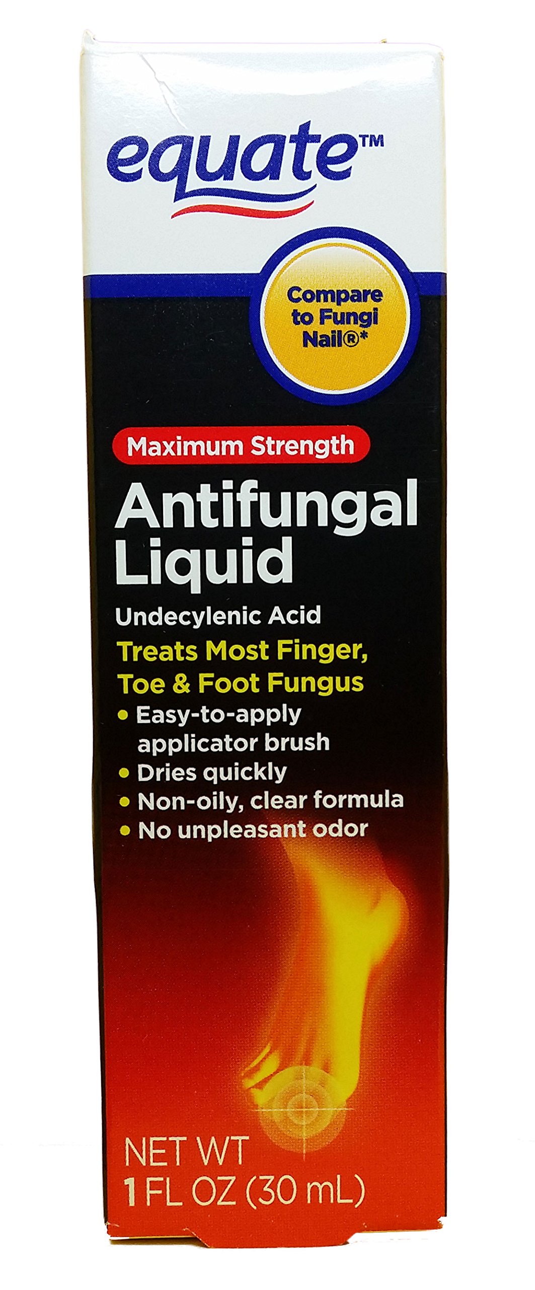Equate Antifungal Liquid Maximum Strength Fl Oz Compare To
