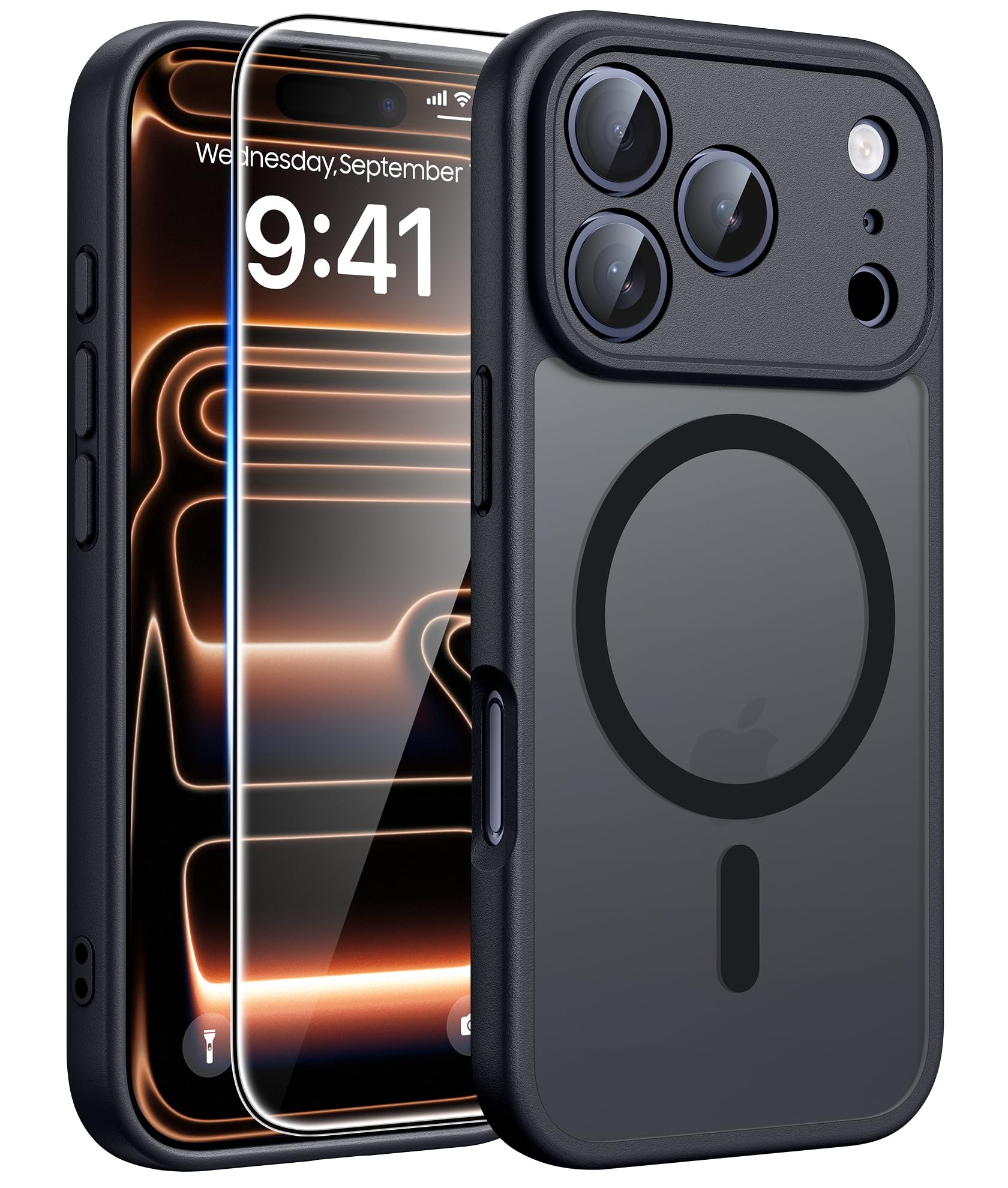 Photo 1 of FNTCASE for iPhone 17 Pro Max Case, Fit for Magsafe, Screen Protector