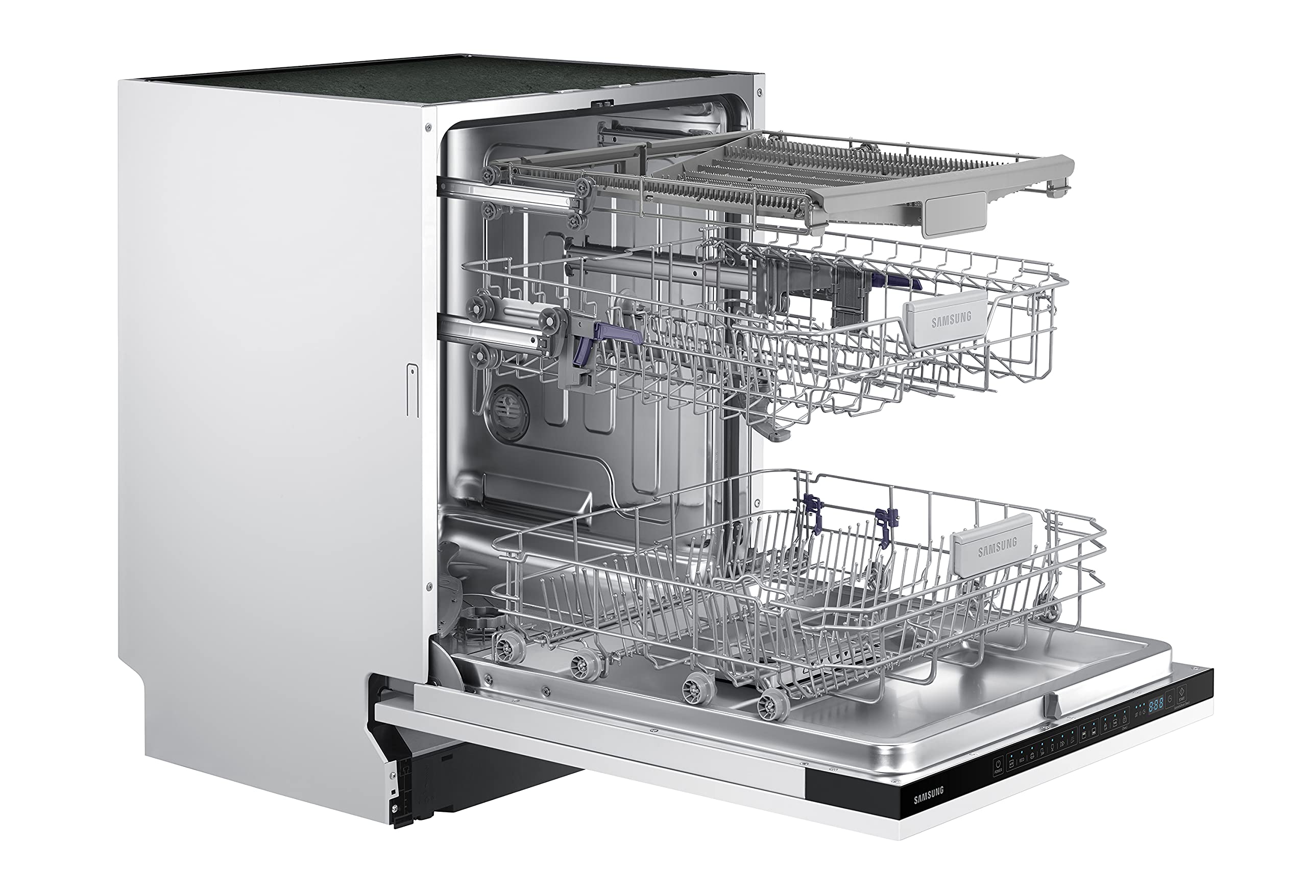 Lavastoviglie incasso Samsung DW60M6070IB Serie 4 Sliding Classe E scomparsa totale 14 Coperti