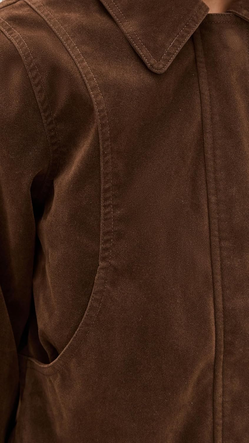 Bailey Rose Women's Faux Suede Jacket - Image 6