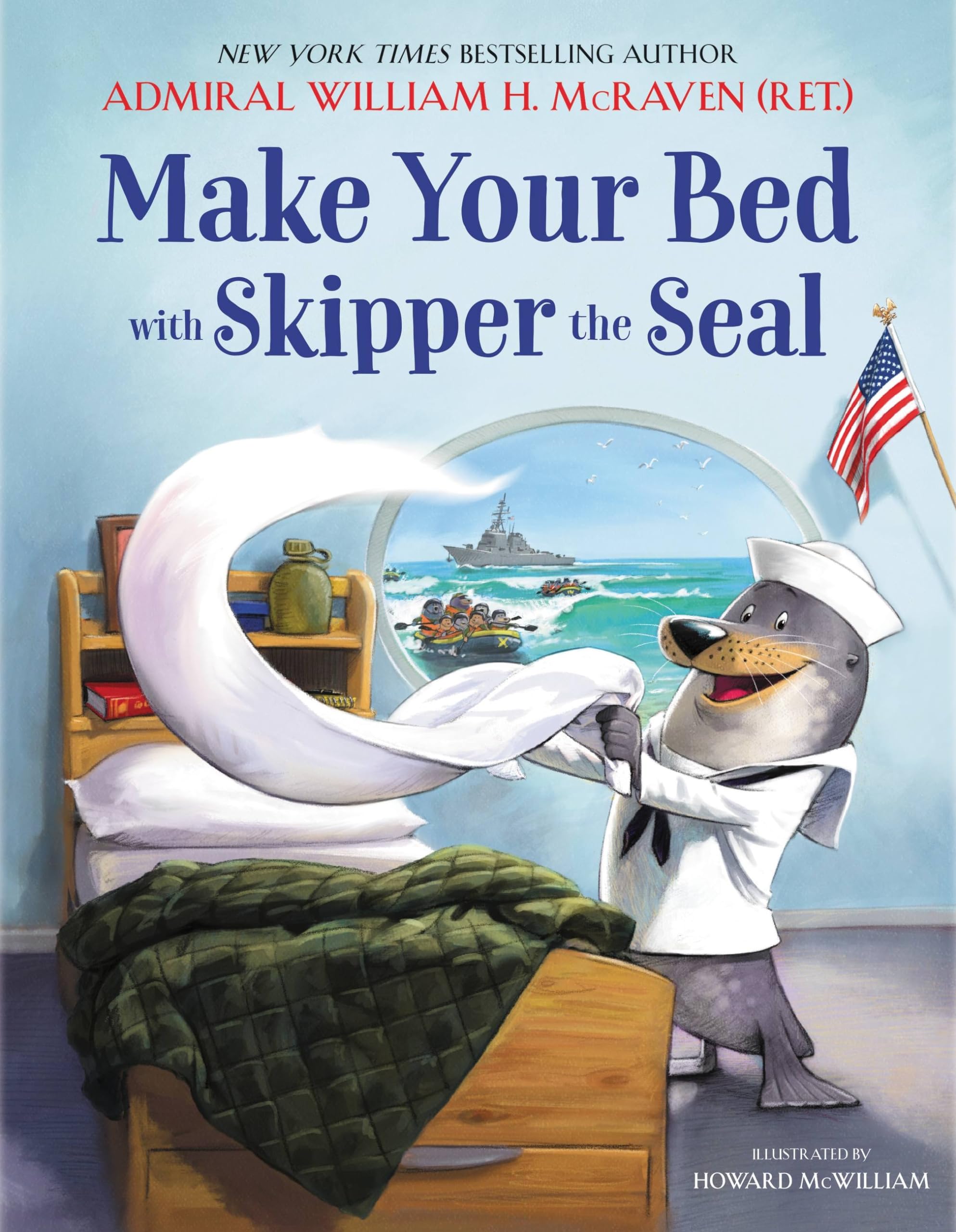 Make Your Bed with Skipper the Seal. McRaven, McWilliam 9780316592352 New.#+,..#