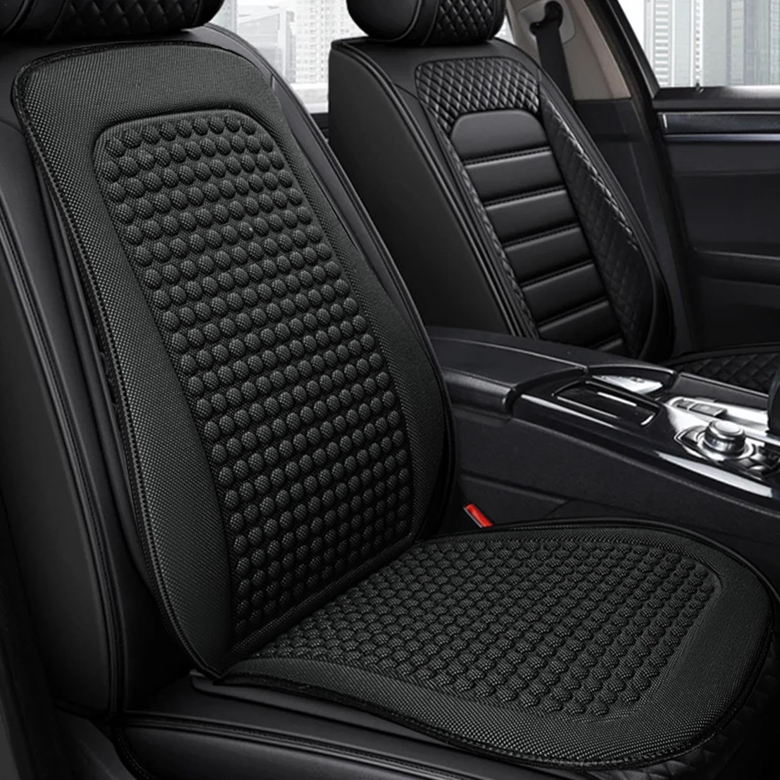 Housse de siège rafraîchissante pour voiture, housse de siège de voiture rafraîchissante, aérée et respirante, coussin d'air de refroidissement pour siège , pour voiture, camion, SUV