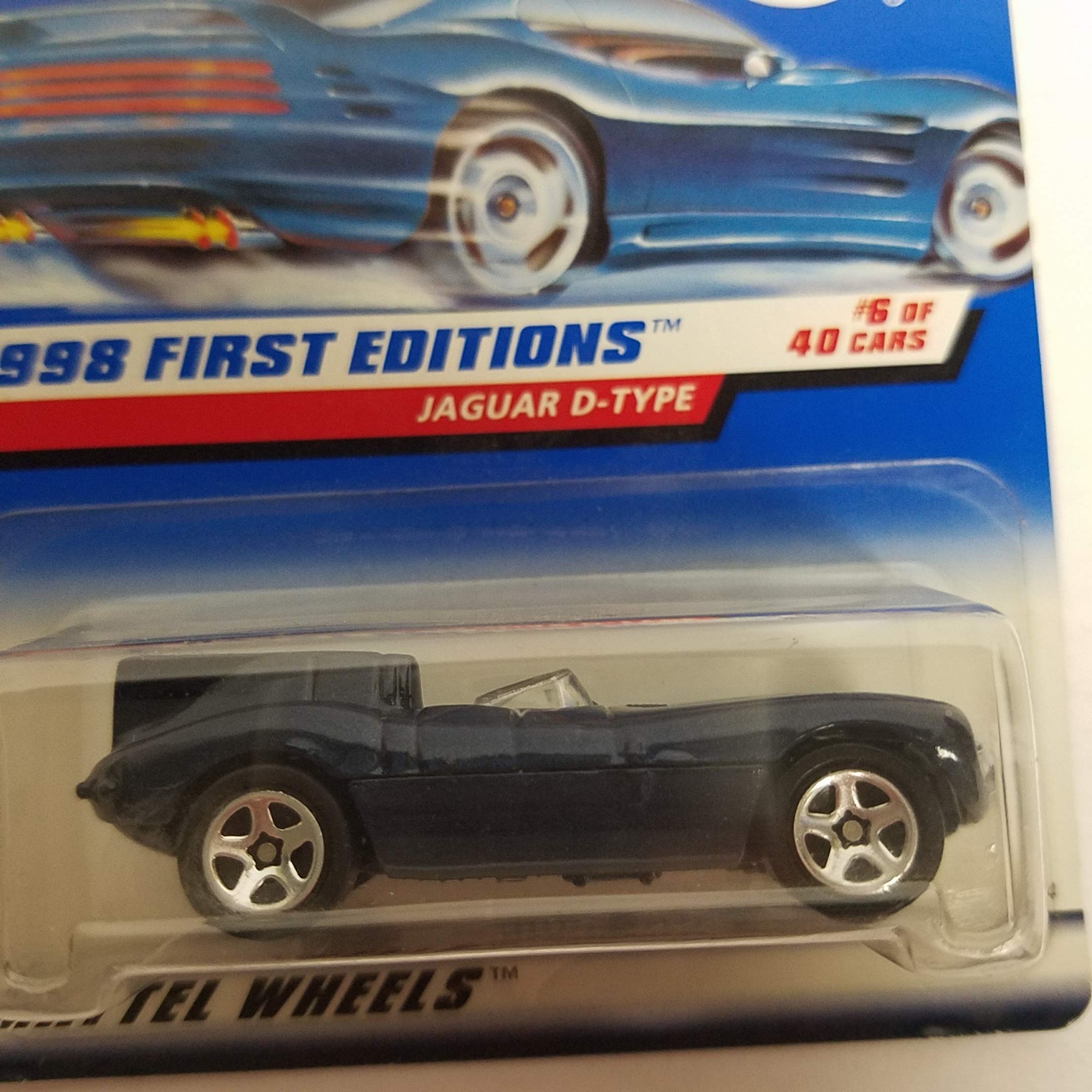Jaguar D-Type 1998 First Edition 6 of 40 1998 Hot Wheels 1/64