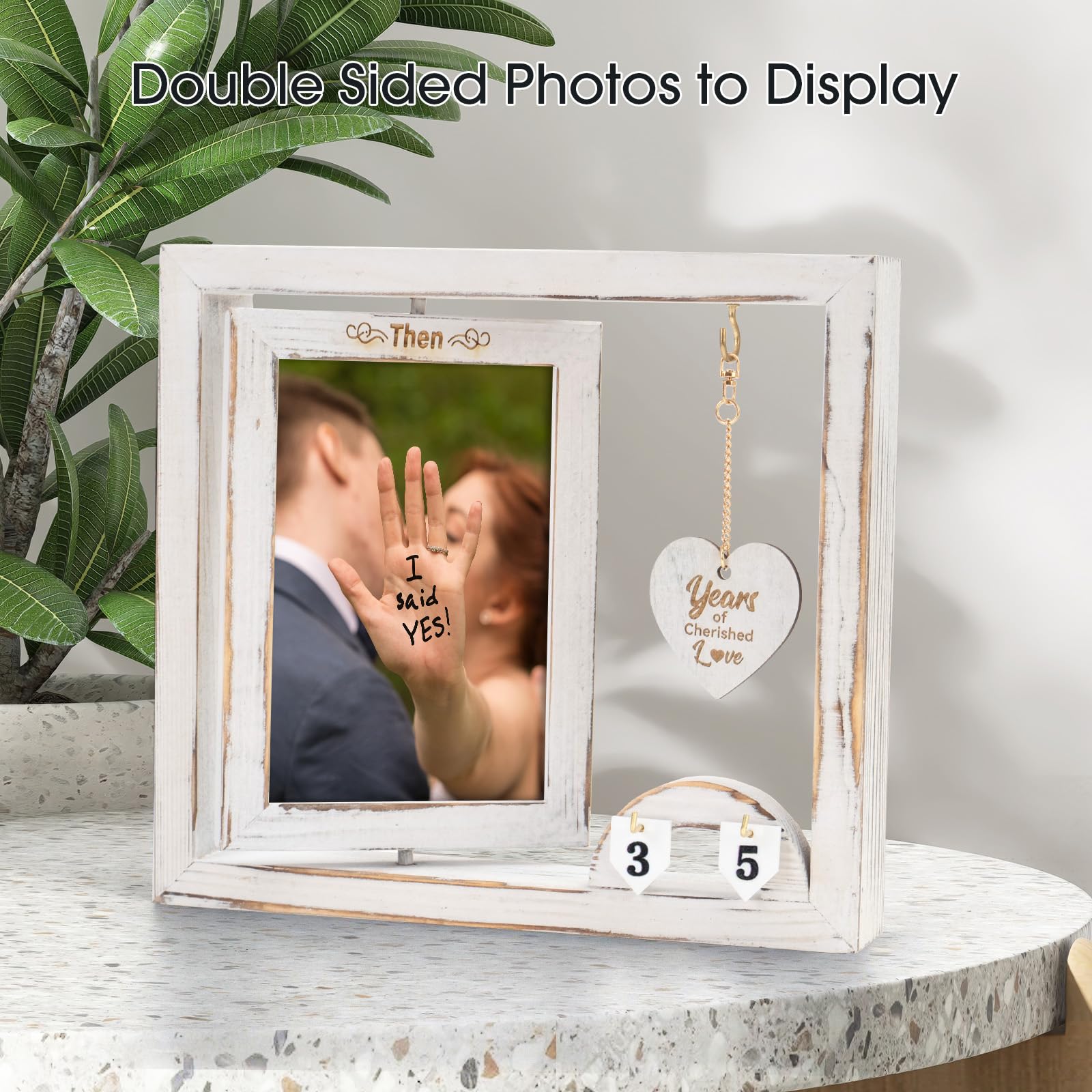 Toile Photo Personnalisée 50 Ans De Mariage, Cadeaux Du 50e Anniversaire De Mariage Pour Maman Et