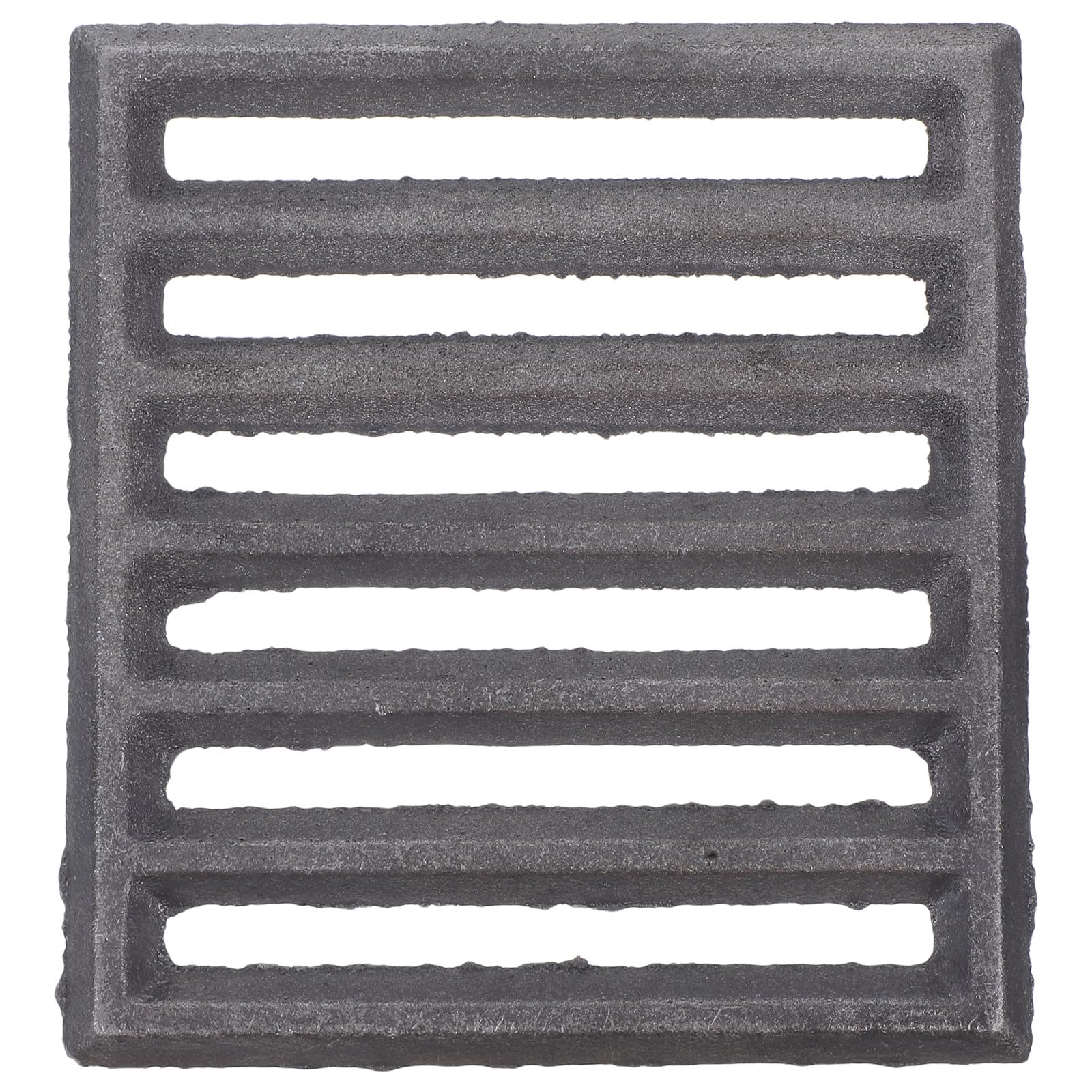 Grille de cuisson rectangulaire en fonte pour barbecue extérieur brasero 14x15
