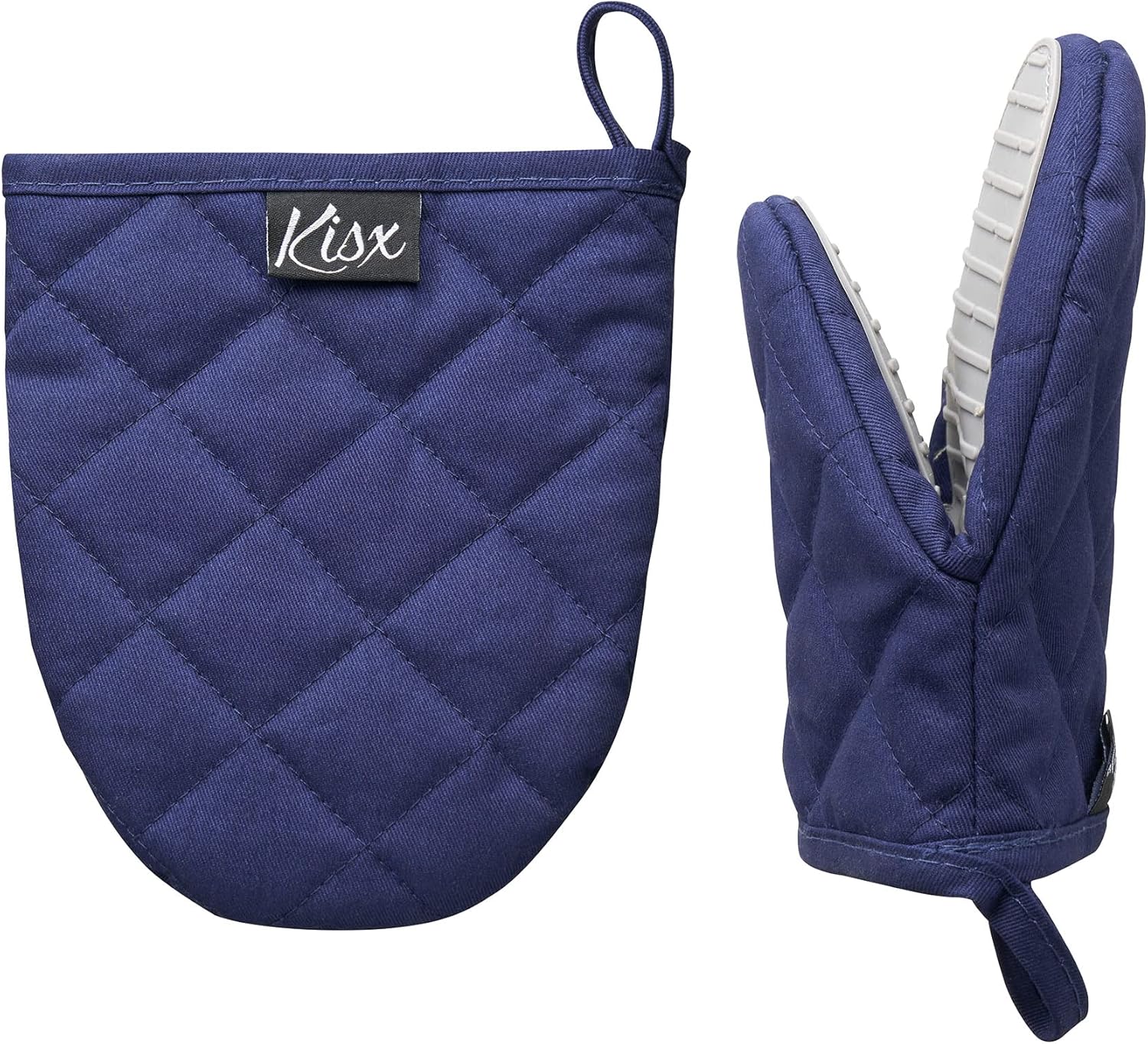 Oven Mitts Heat Resistant (Blue Color) Mini Oven Mitts