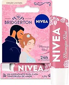 NIVEA Hidratante Labial Merengue Rosé Ed. Limitada Bridgerton 4,8g