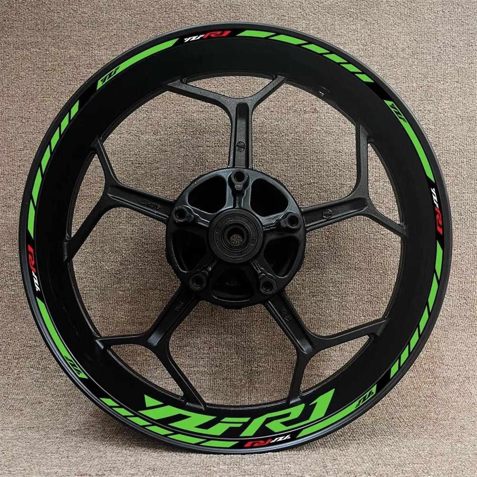 Stickers Motorcycle Stickers Reflective Wheel Rim for YZFR1 YZF-R1(Style 28)