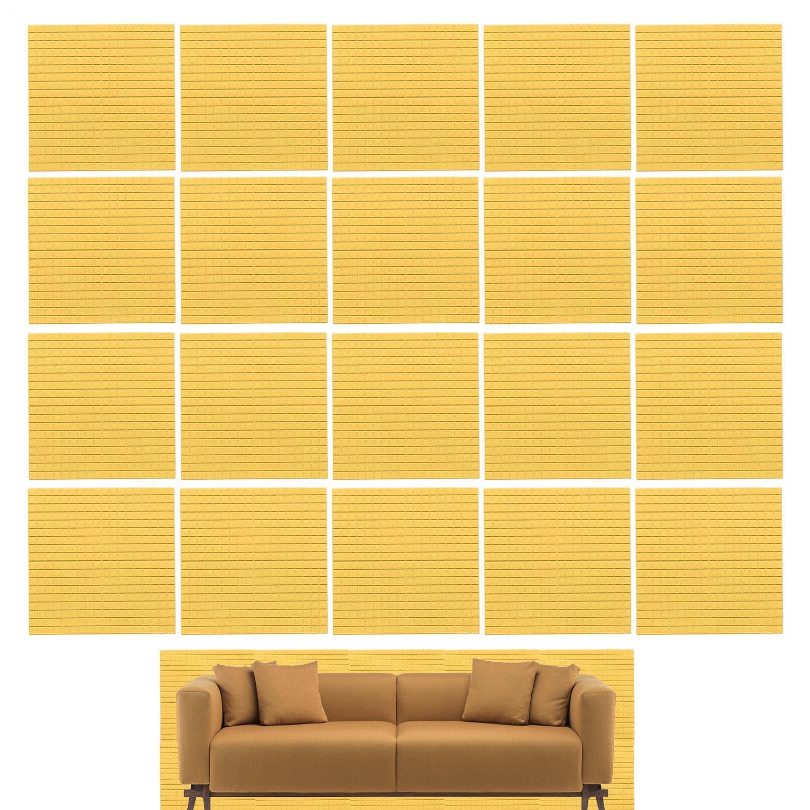 Tapeta z pianki do sypialni, dekoracja ścienna | 20 sztuk piankowy panel
