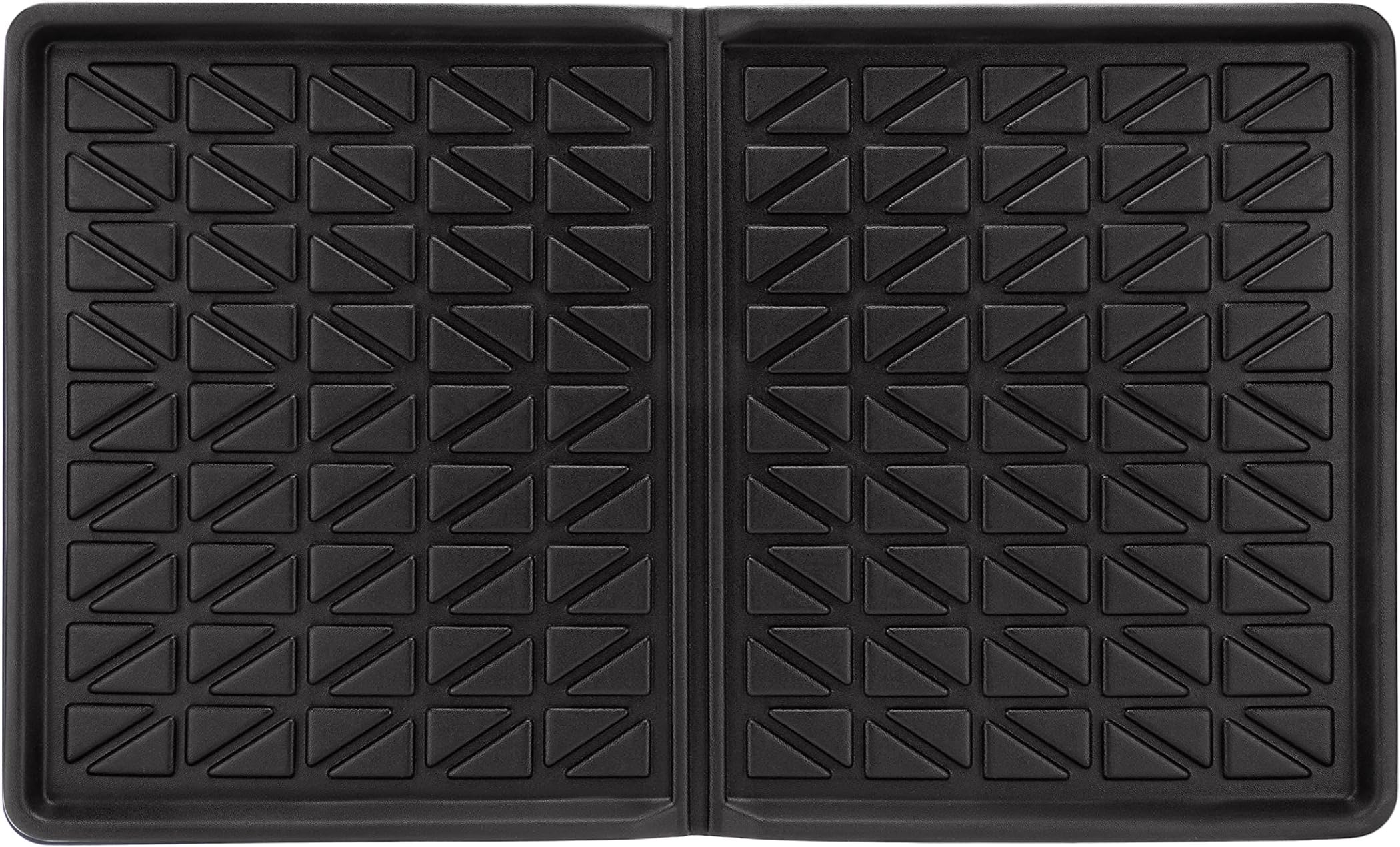 All Weather Mat for Wonderfold W4 - Compatible with Wonderfold Stroller Wagons, Made from TPE to Protect Wagon from Sand, Dirt, and Water Heavy Duty Sturdy Durable, Black，33.5"x20.5"x0.75"