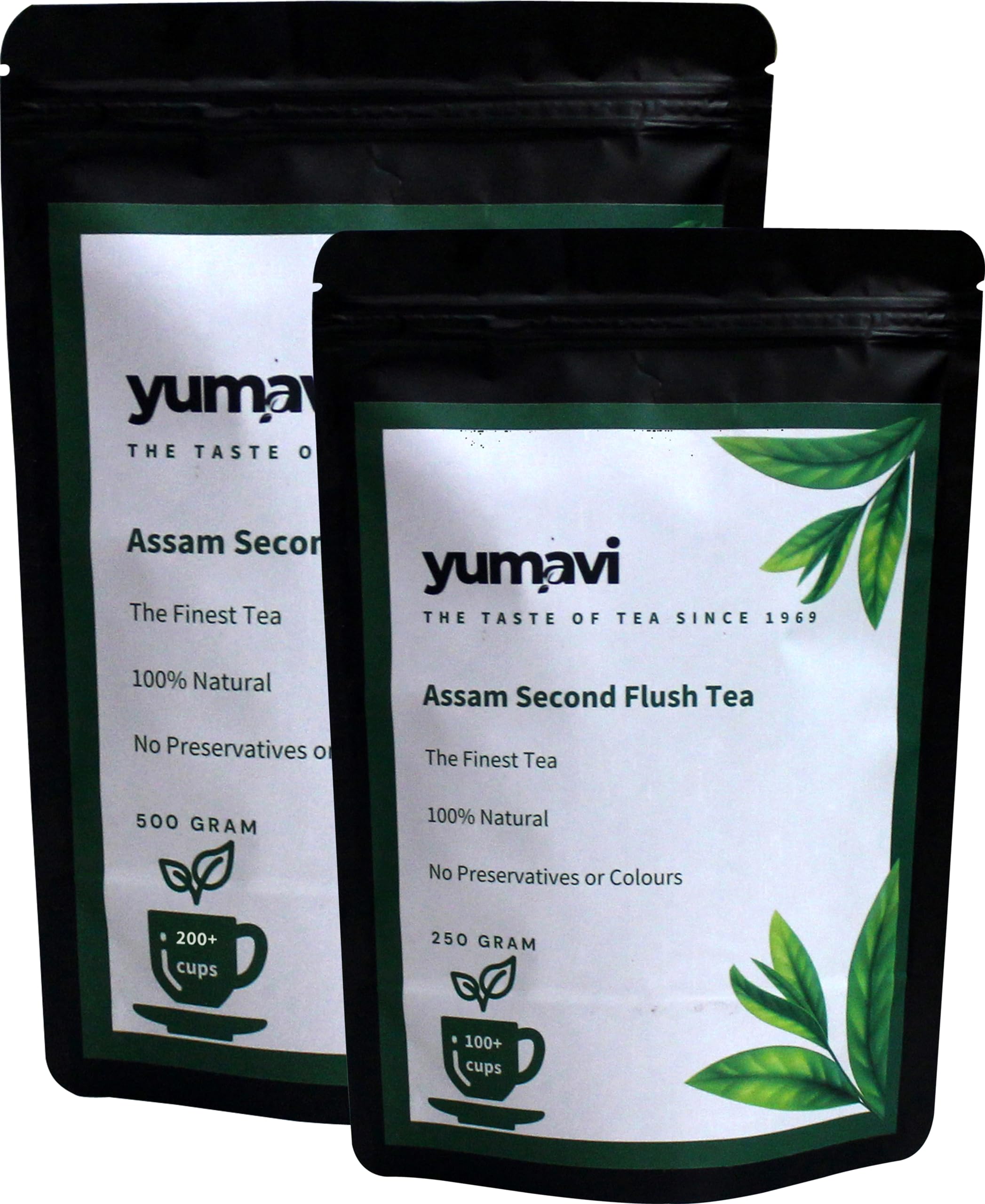 Yumavi Assam Second Flush CTC Tea with Long Leaves -750g (500g+250g) | No Colours Or Preservatives | Refreshing & Aromatic Kadak Chai | Freshly Handpicked (B0CX21R7ZB) Amazon Price History, Amazon Price Tracker